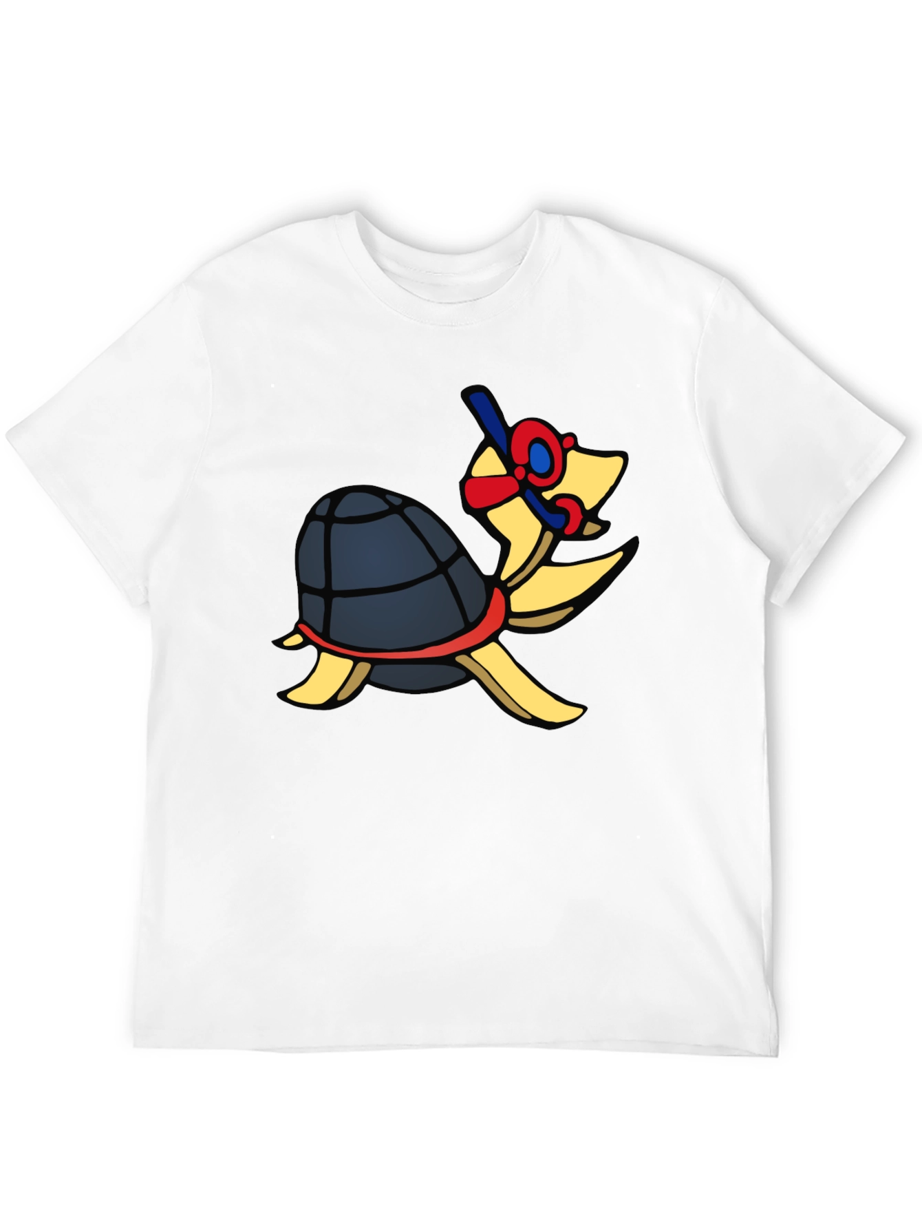 Snorkeling Turtle Graphic T-Shirt