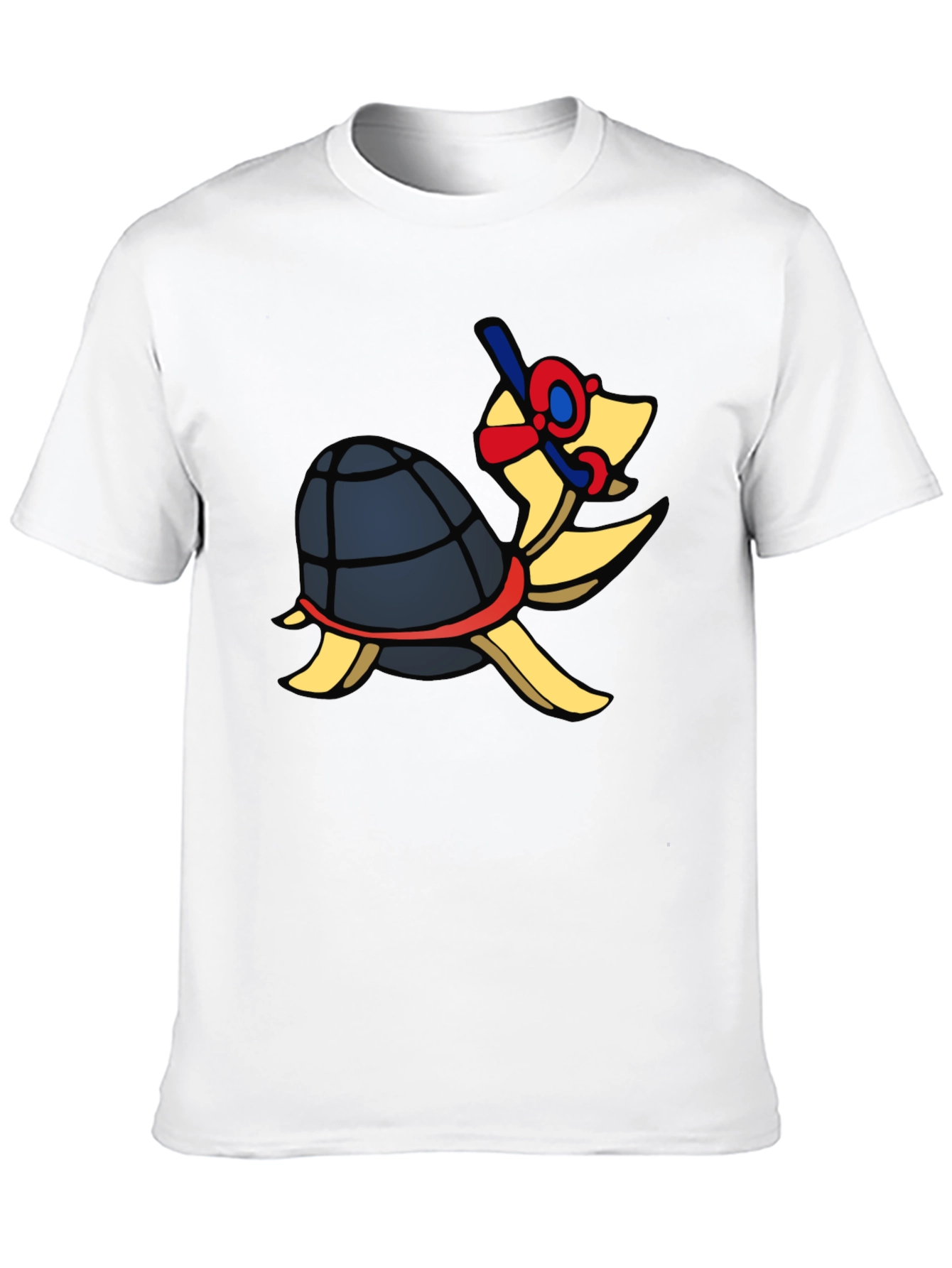 Snorkeling Turtle Graphic T-Shirt