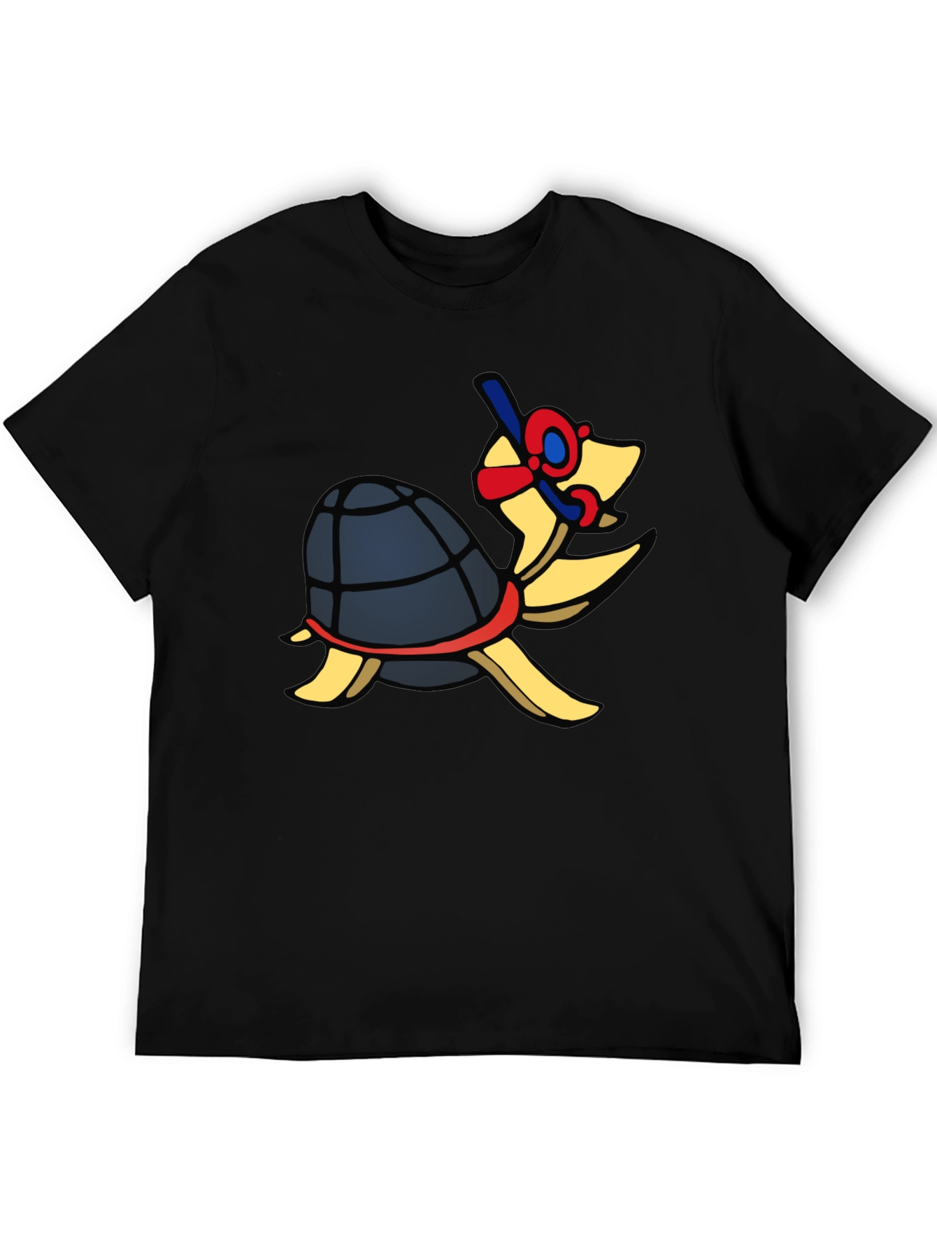 Snorkeling Turtle Graphic T-Shirt