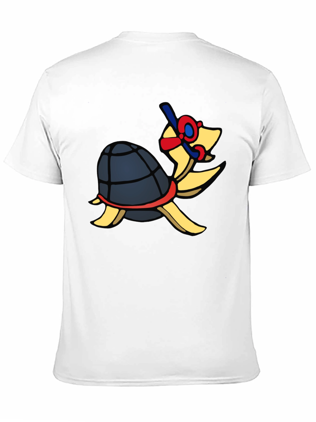 Snorkeling Turtle Graphic T-Shirt