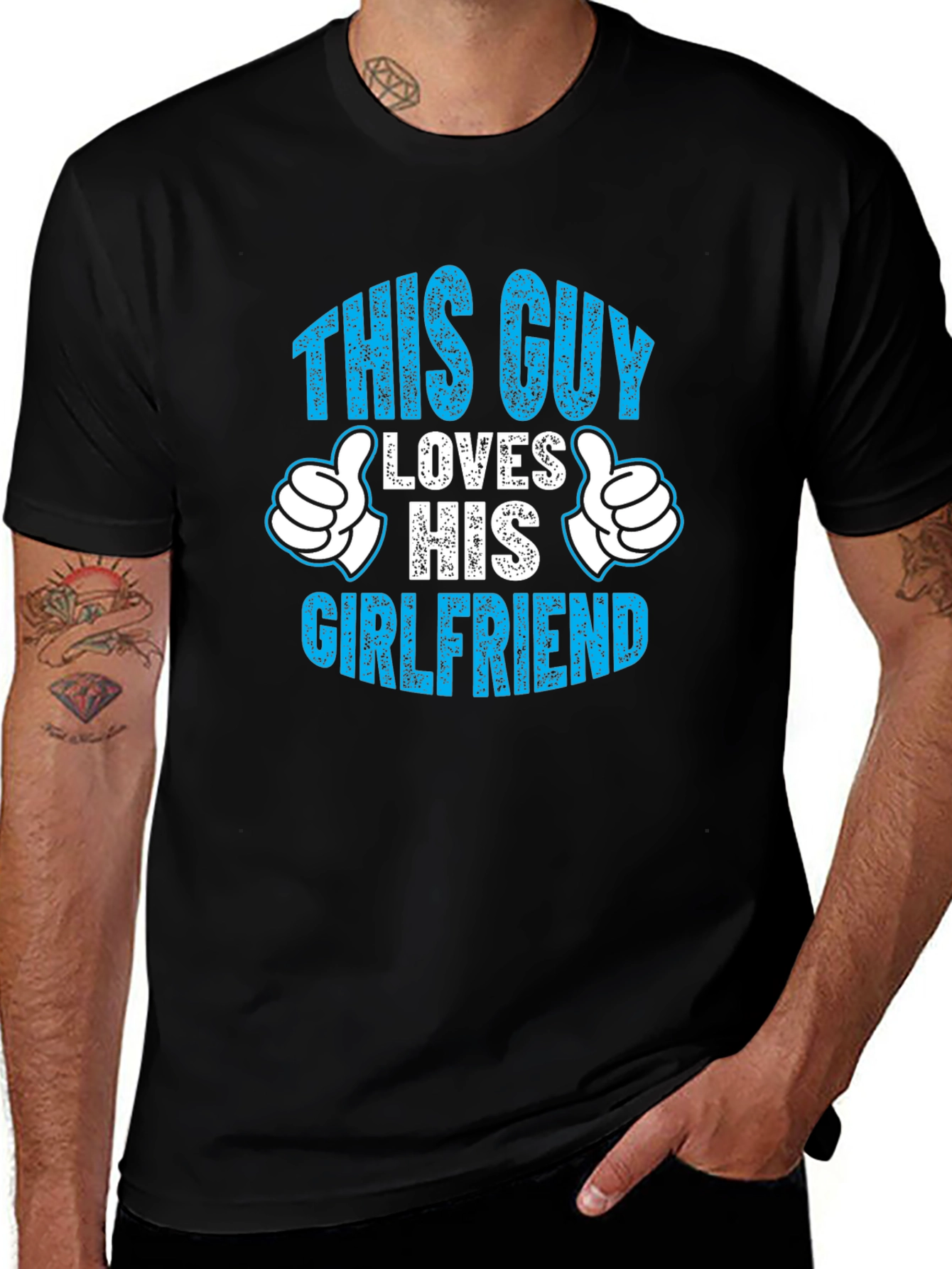 This Guy Loves His Girlfriend T-Shirt