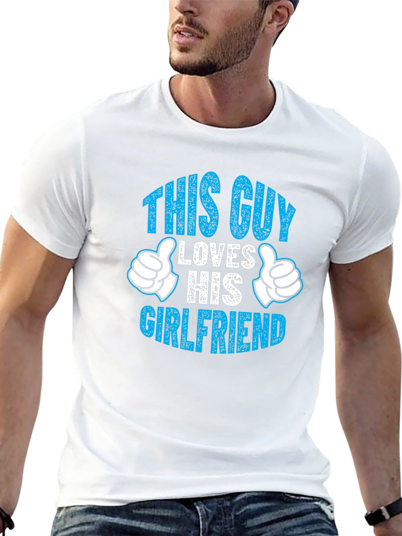 This Guy Loves His Girlfriend T-Shirt