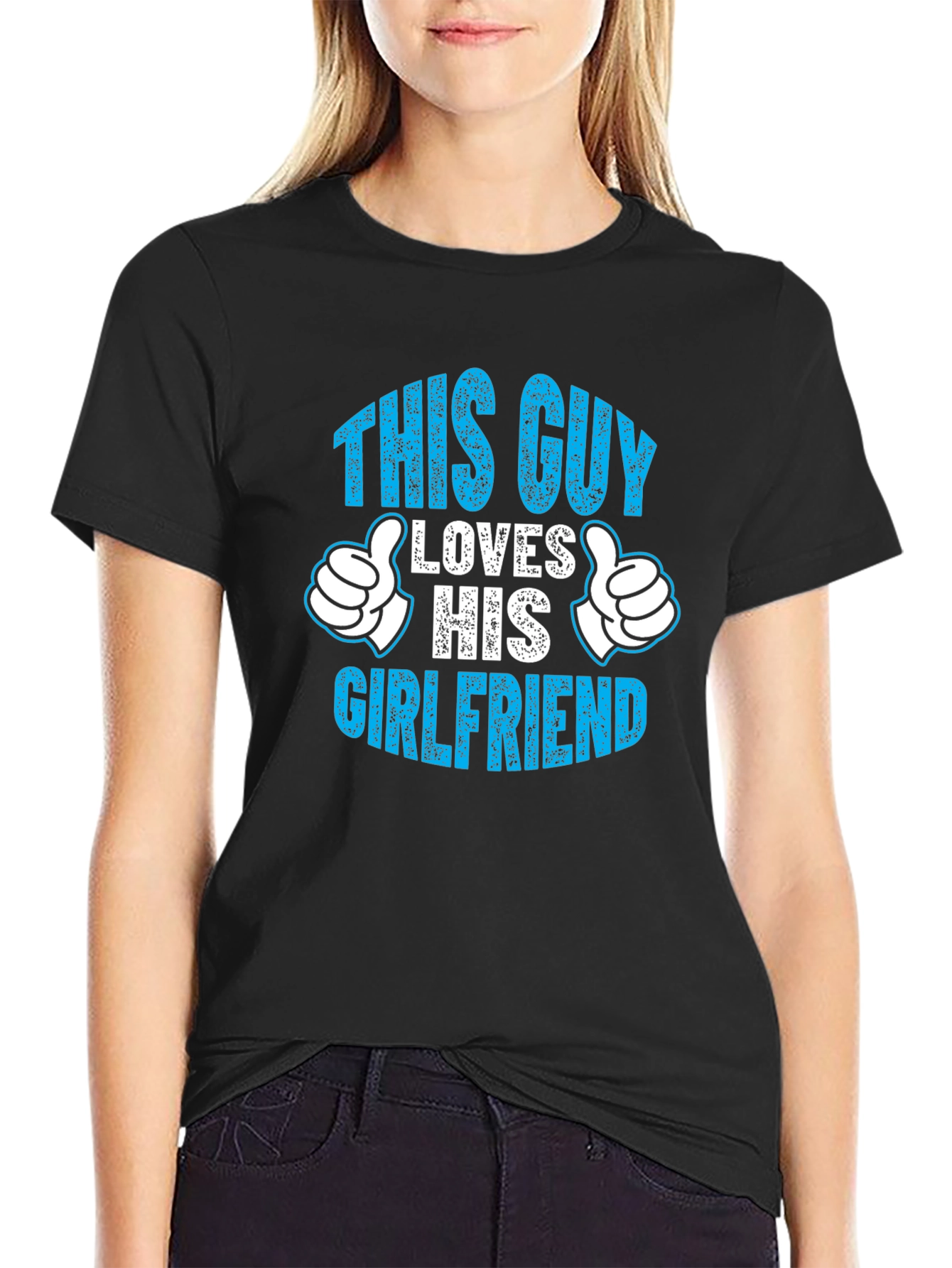 This Guy Loves His Girlfriend T-Shirt