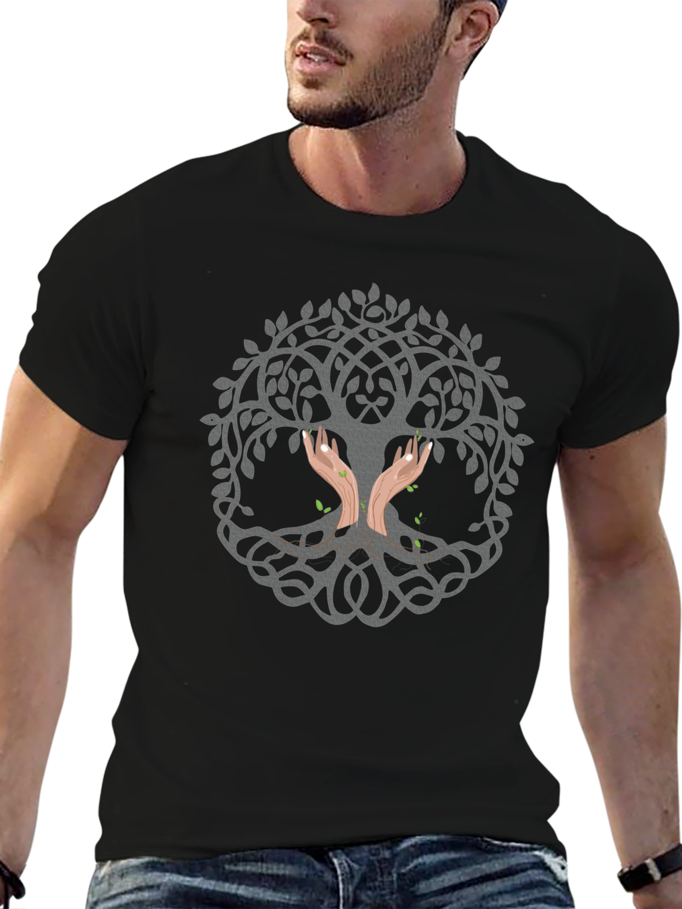 Tree of Life Graphic Tee - Black