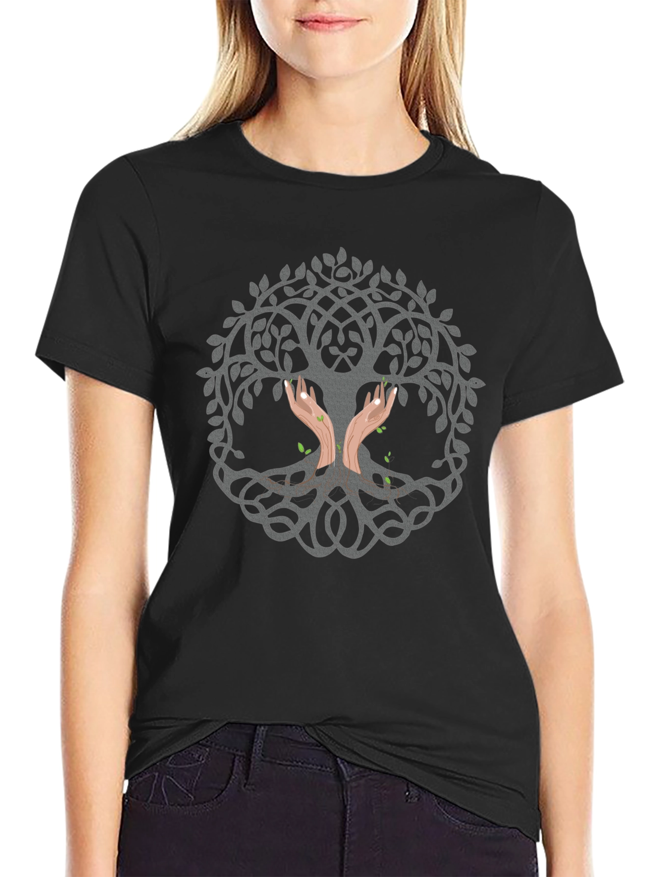 Tree of Life Graphic Tee - Black