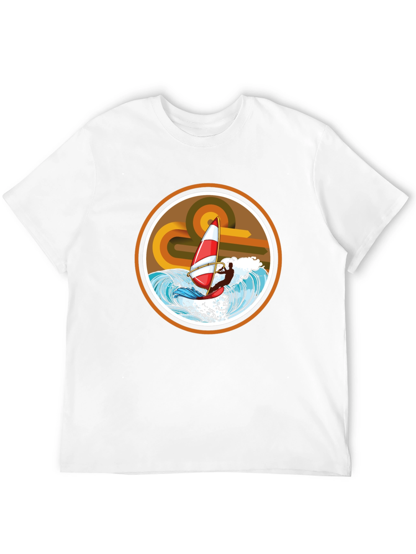 Retro Windsurfing T-Shirt
