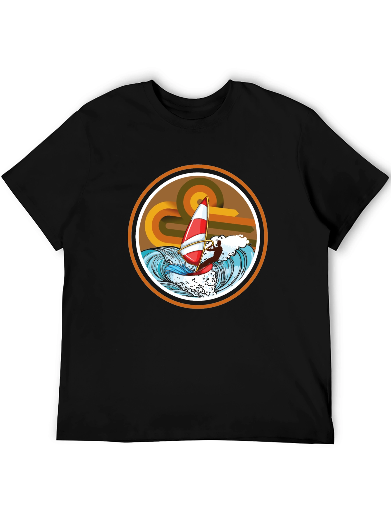 Retro Windsurfing T-Shirt