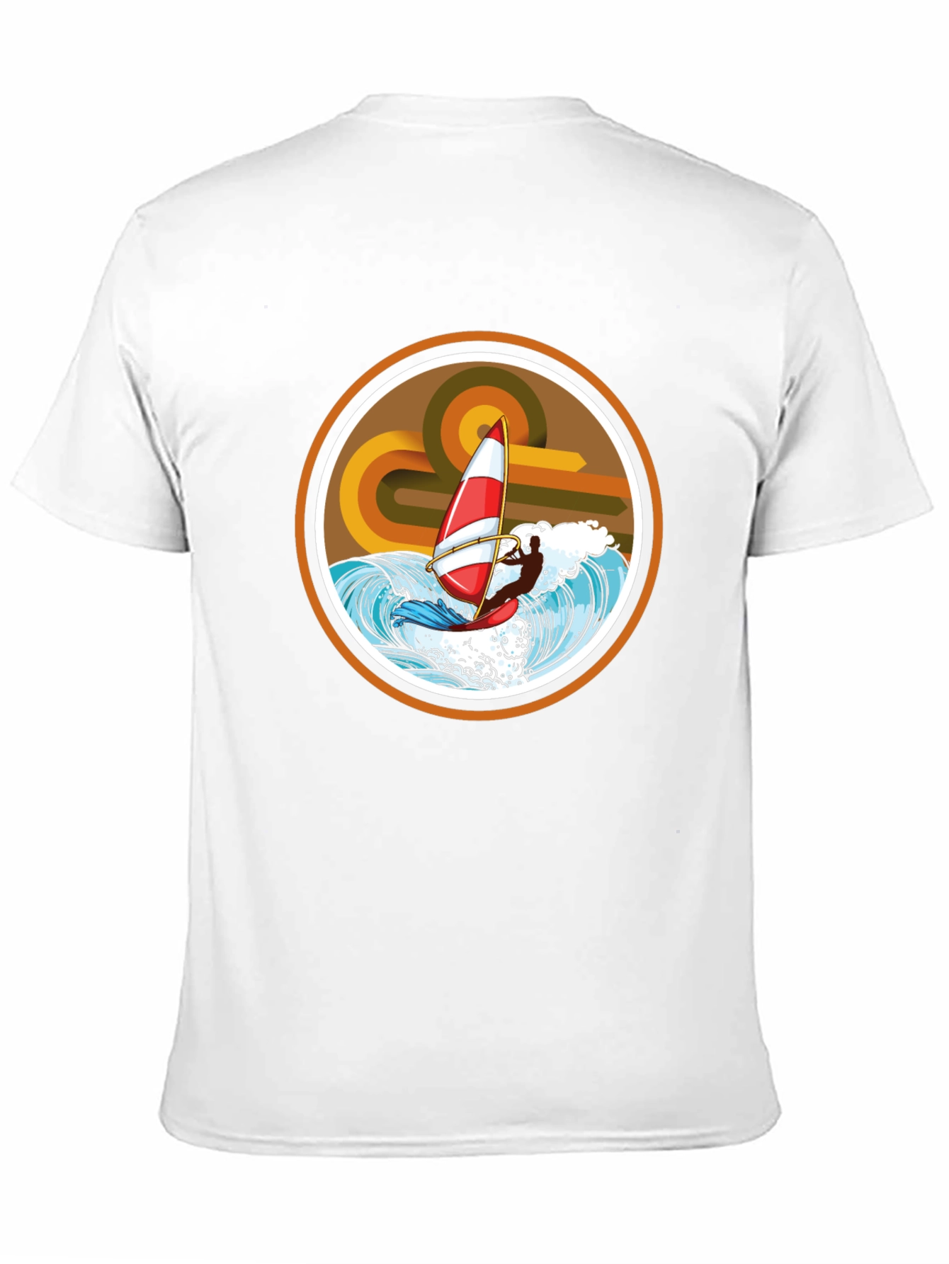 Retro Windsurfing T-Shirt