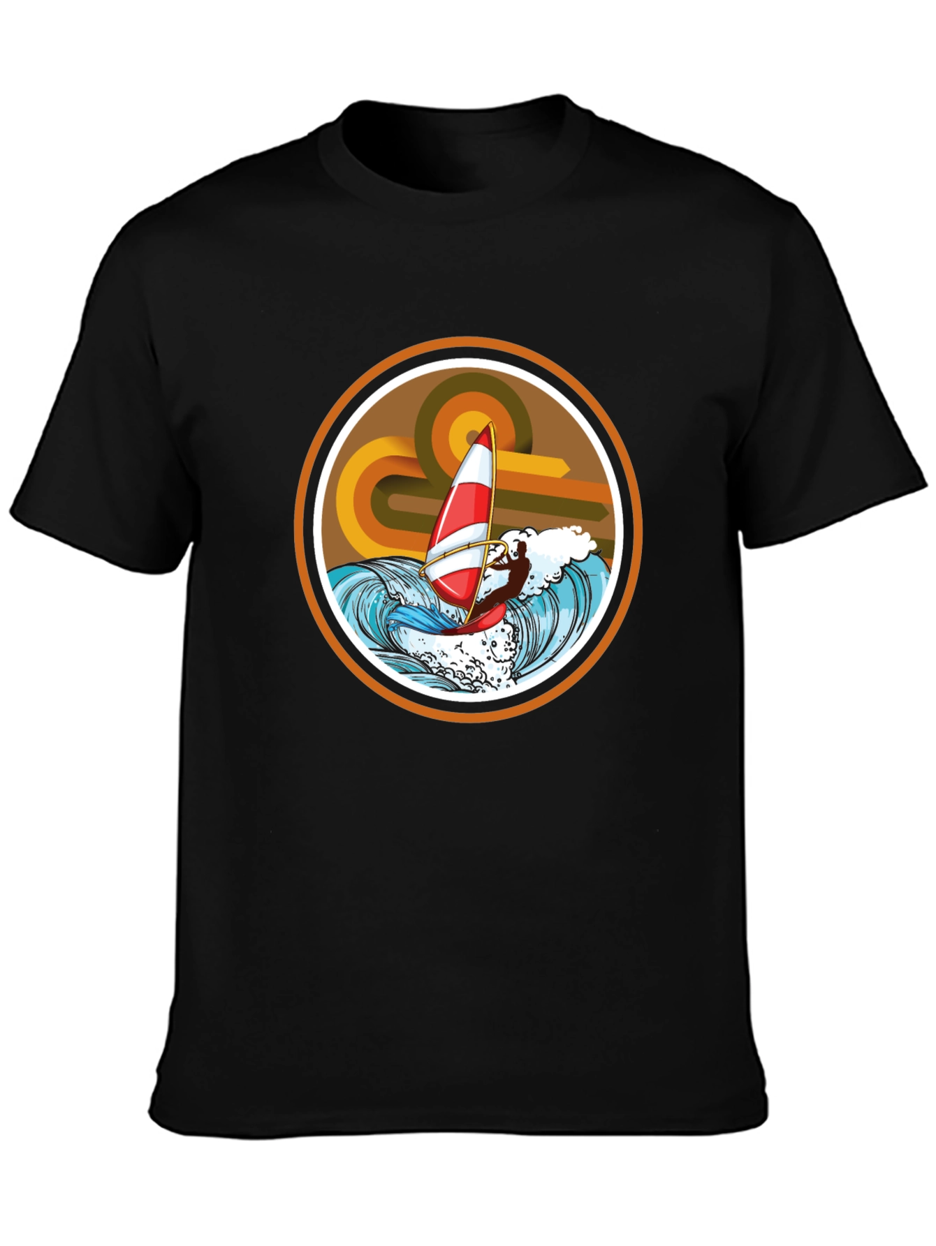 Retro Windsurfing T-Shirt
