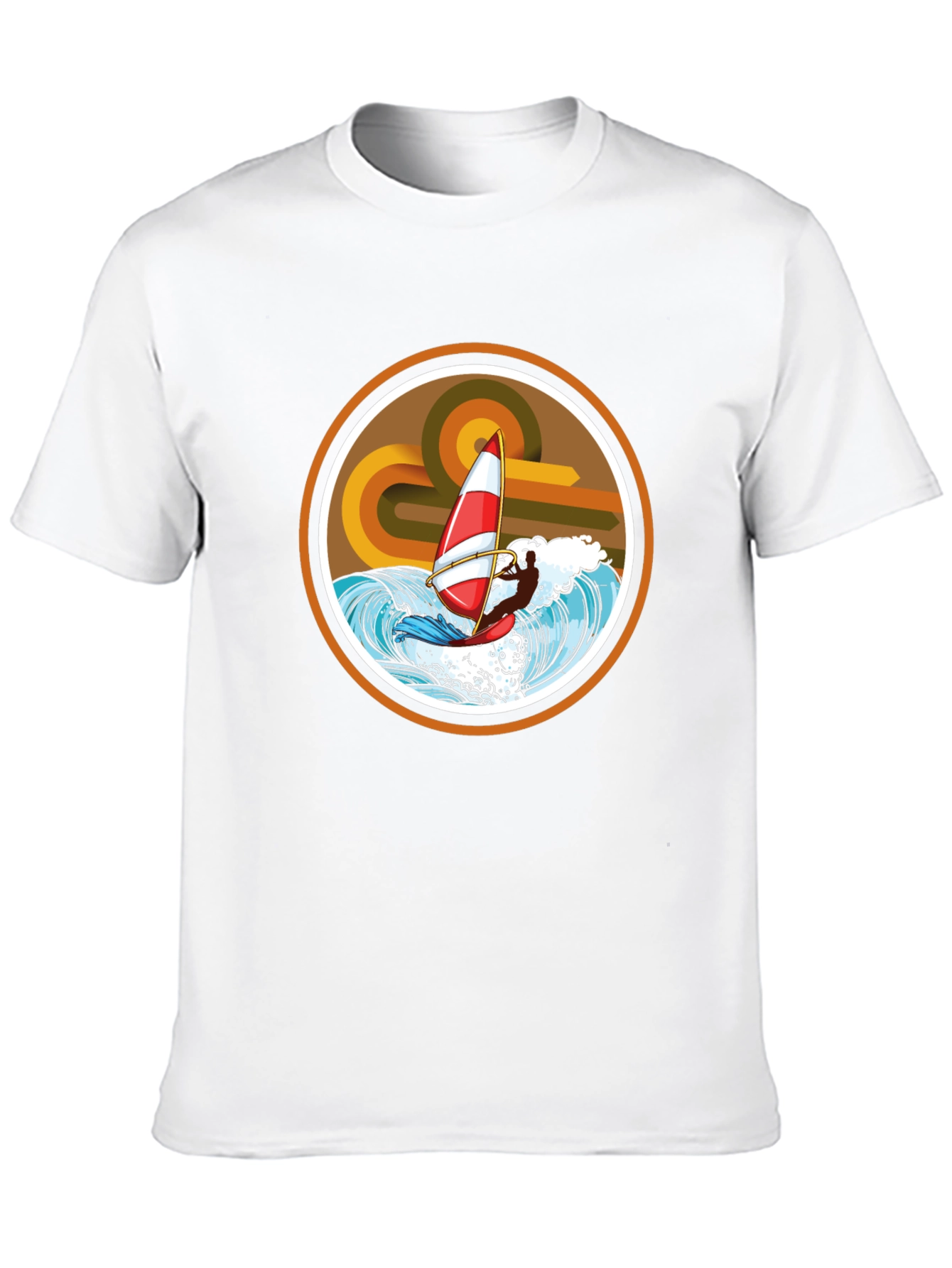 Retro Windsurfing T-Shirt