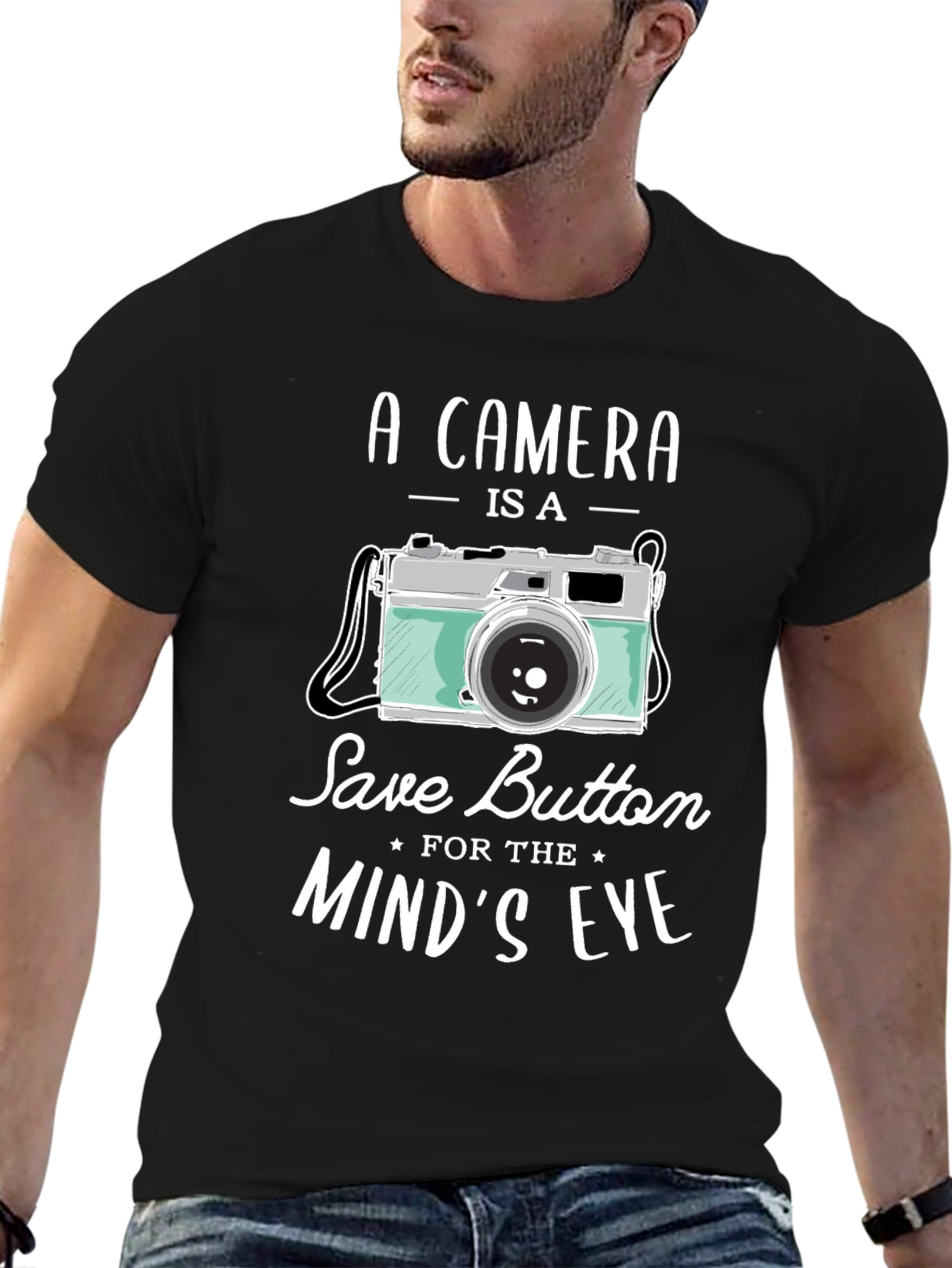 Camera Save Button T-Shirt