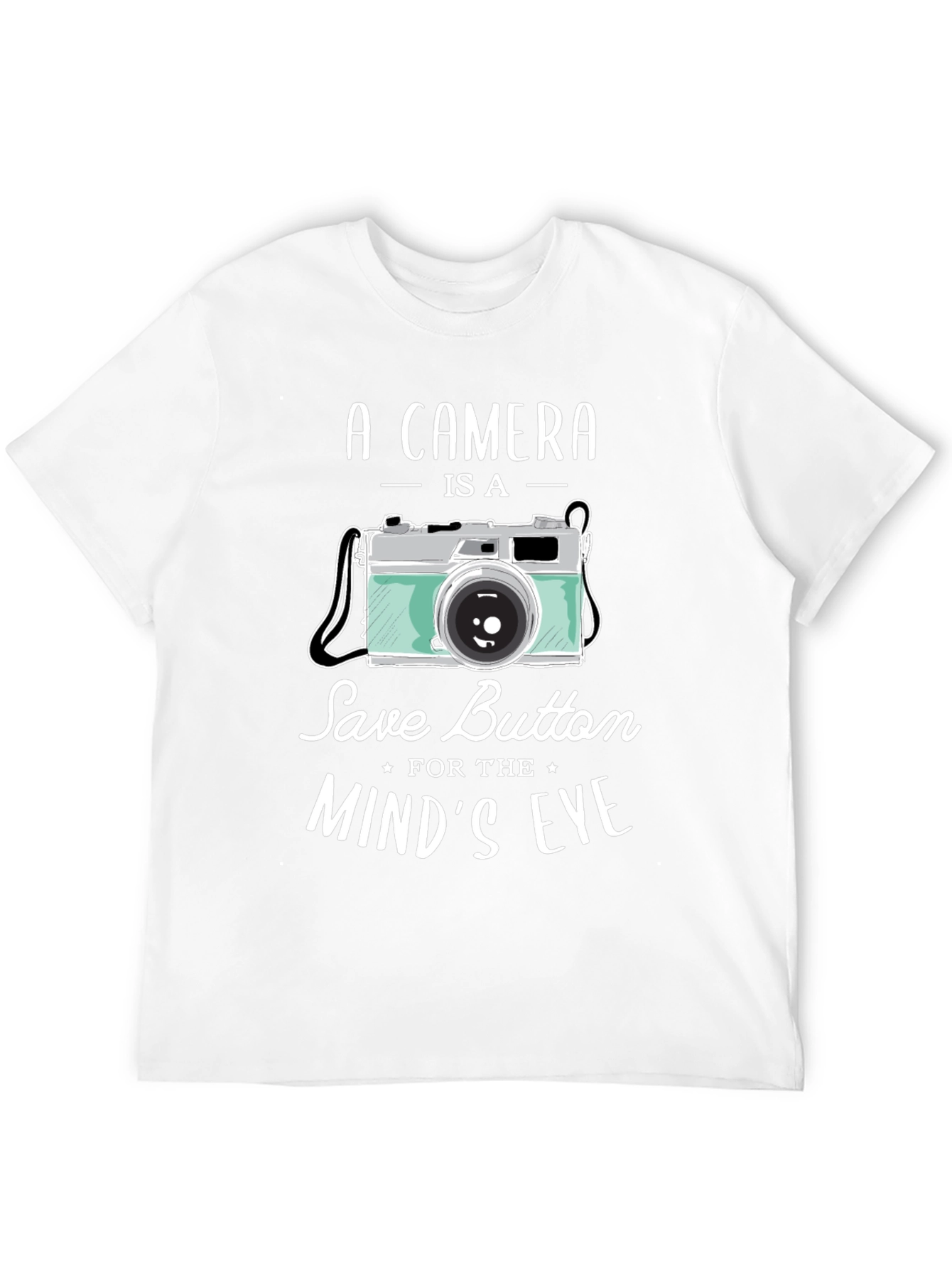 Camera Save Button T-Shirt