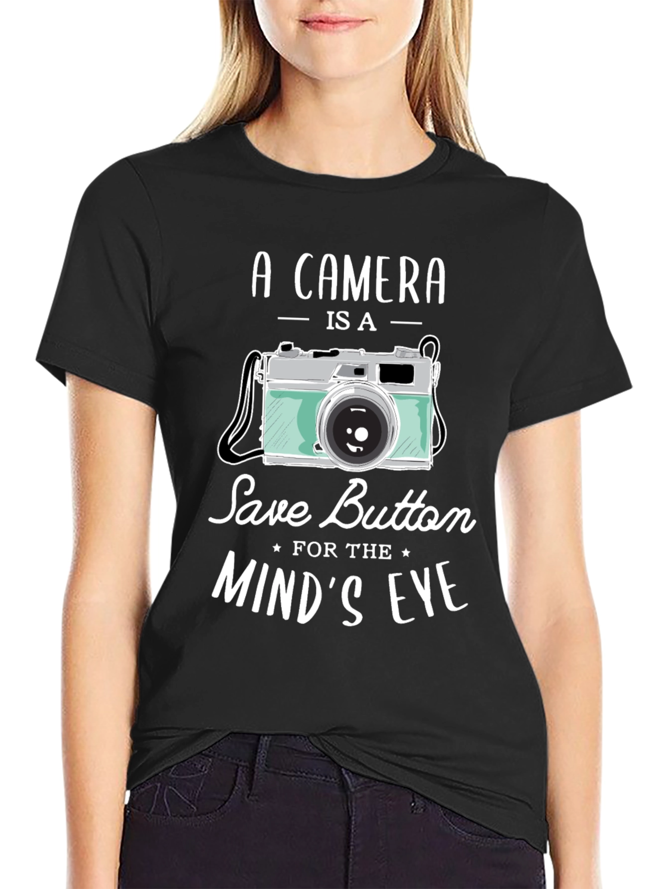 Camera Save Button T-Shirt