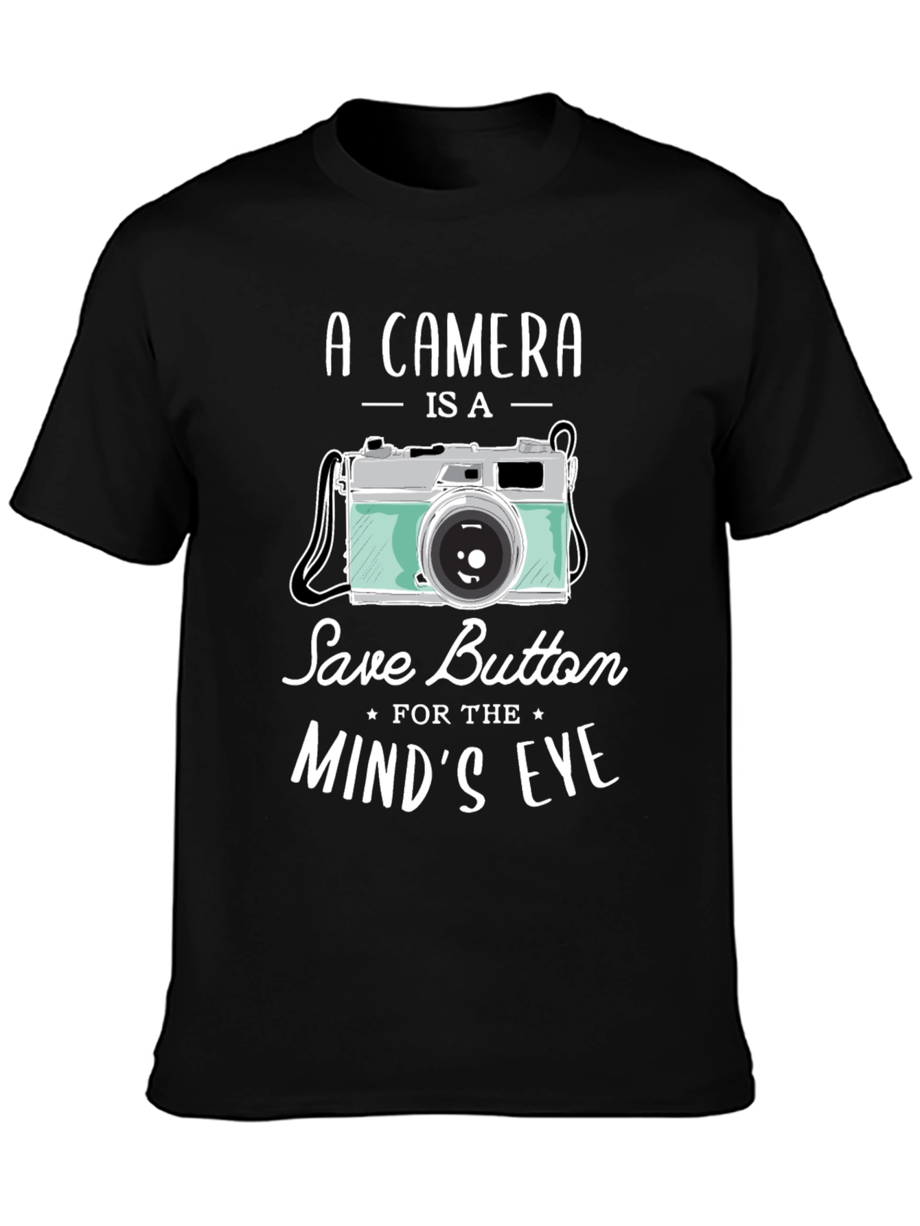 Camera Save Button T-Shirt