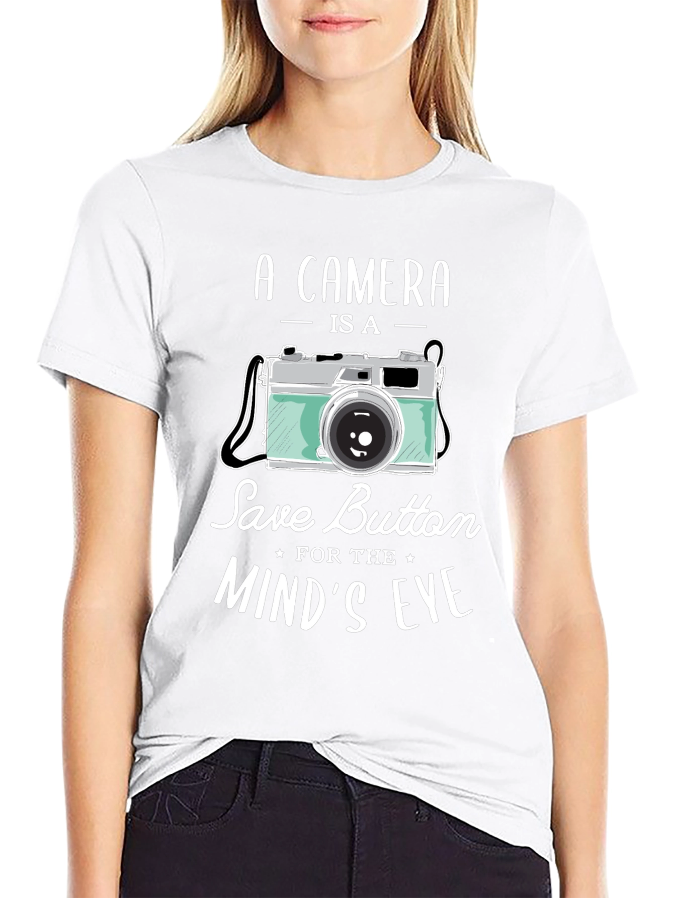 Camera Save Button T-Shirt