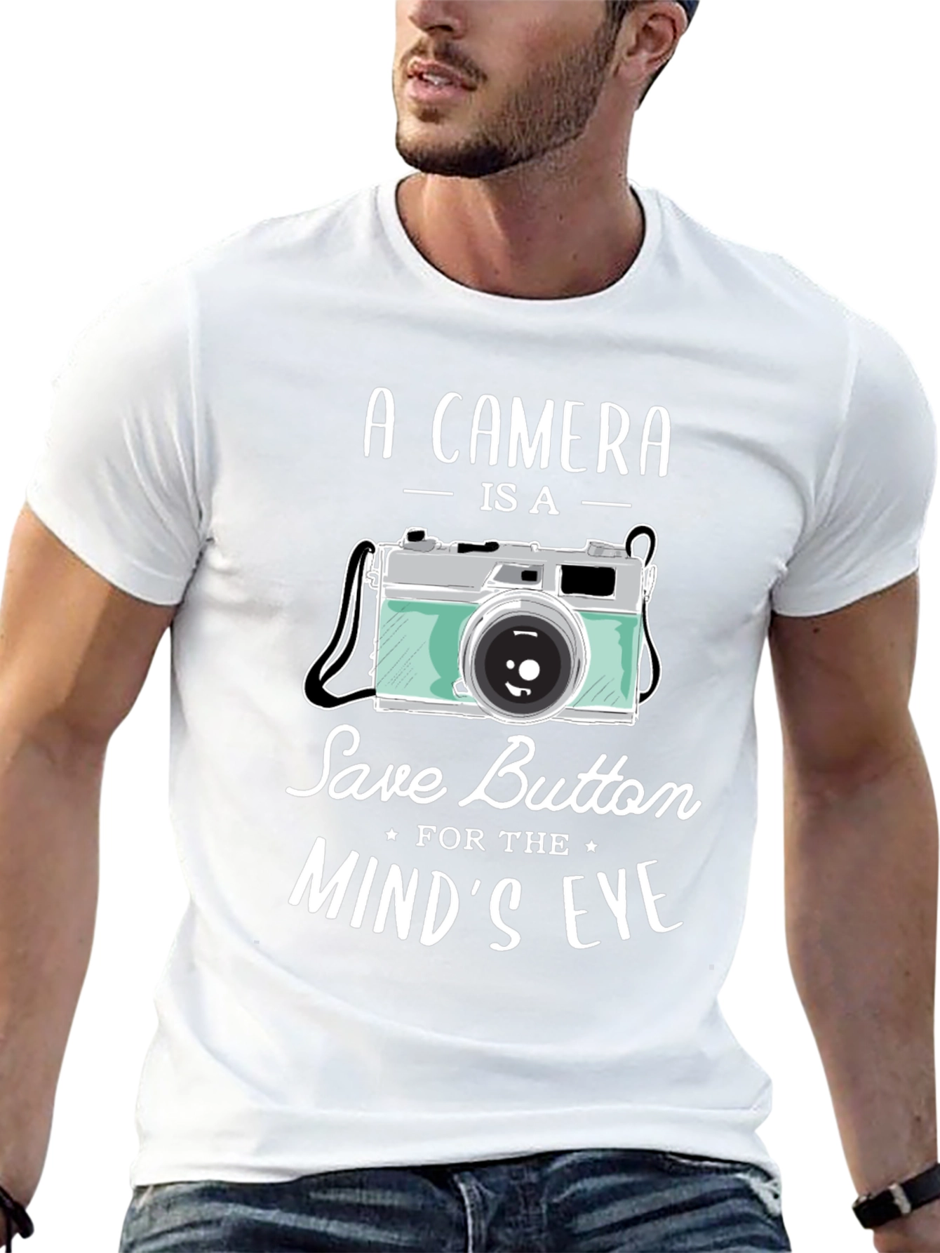 Camera Save Button T-Shirt
