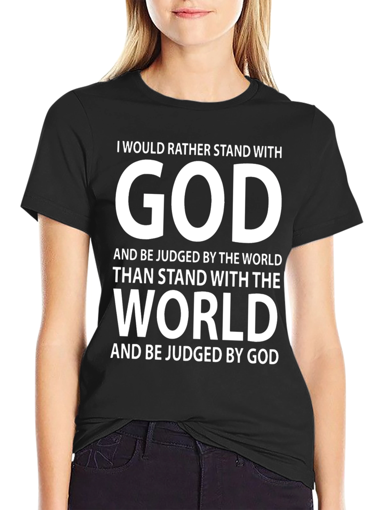 Stand with God Graphic T-Shirt