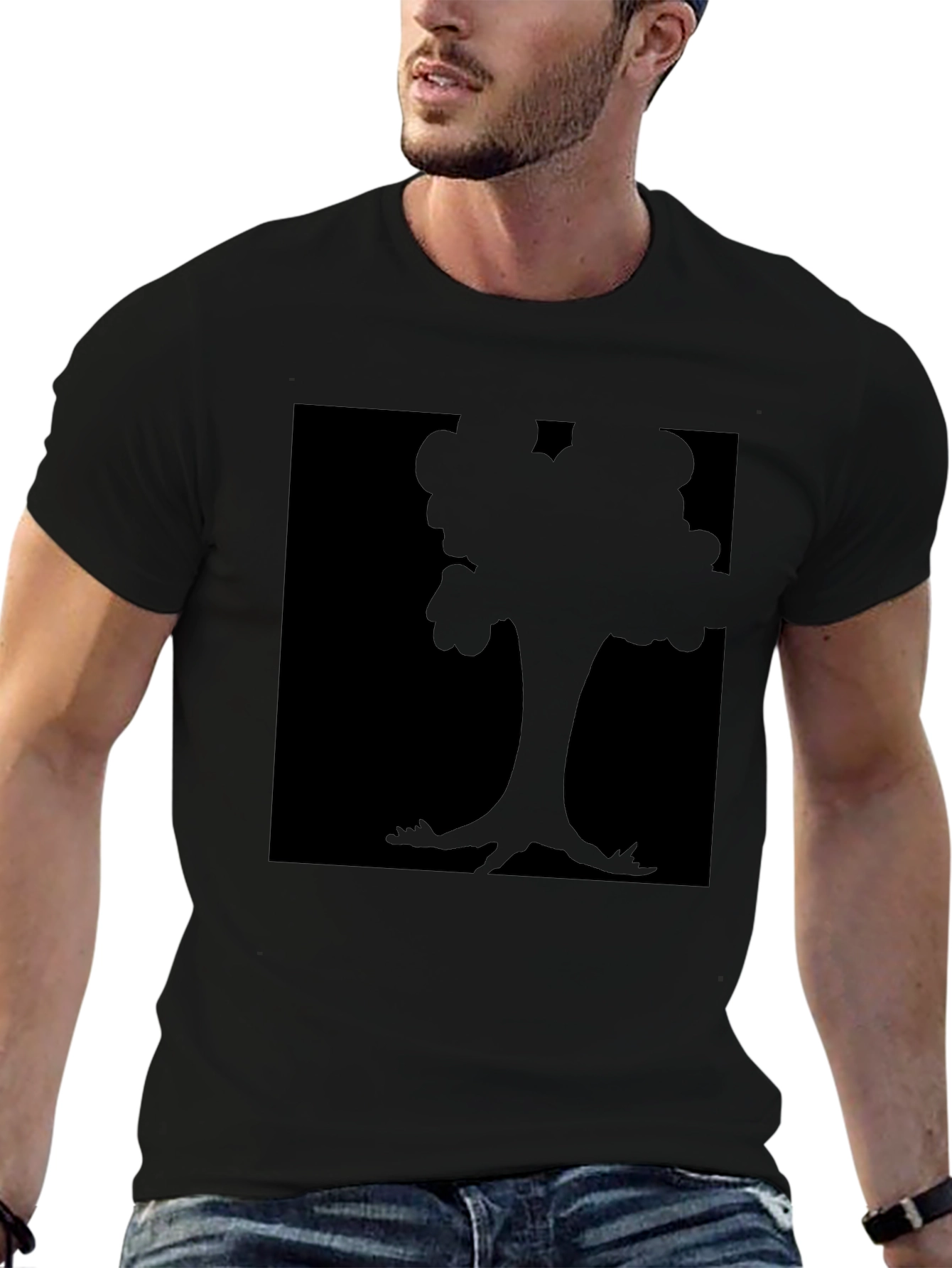 Black Tree Graphic Tee - Stylish and Comfortable