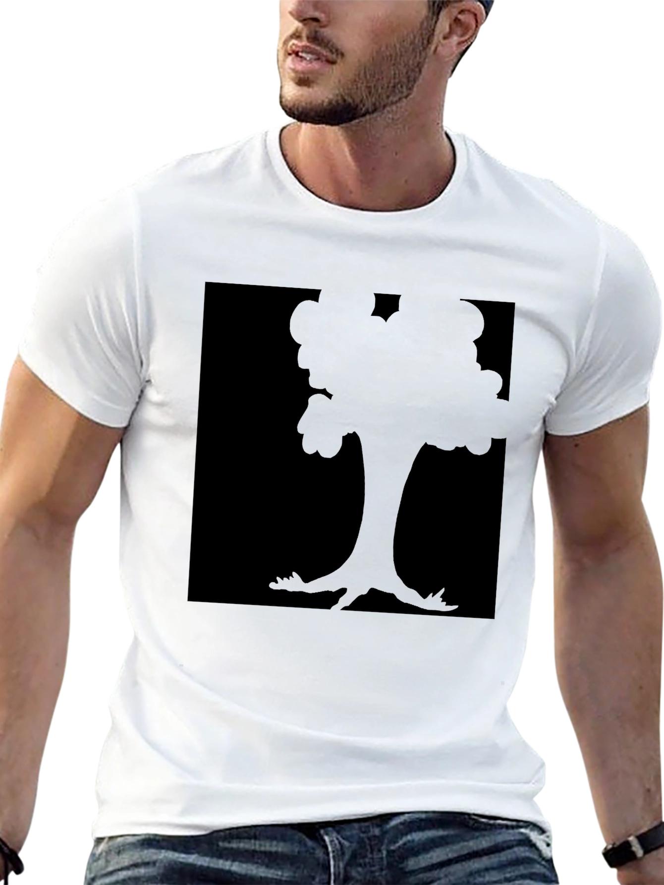 Black Tree Graphic Tee - Stylish and Comfortable