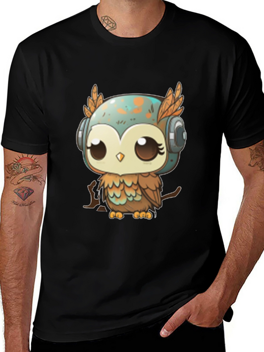 Cartoon Owl T-Shirt - Cute & Stylish Design