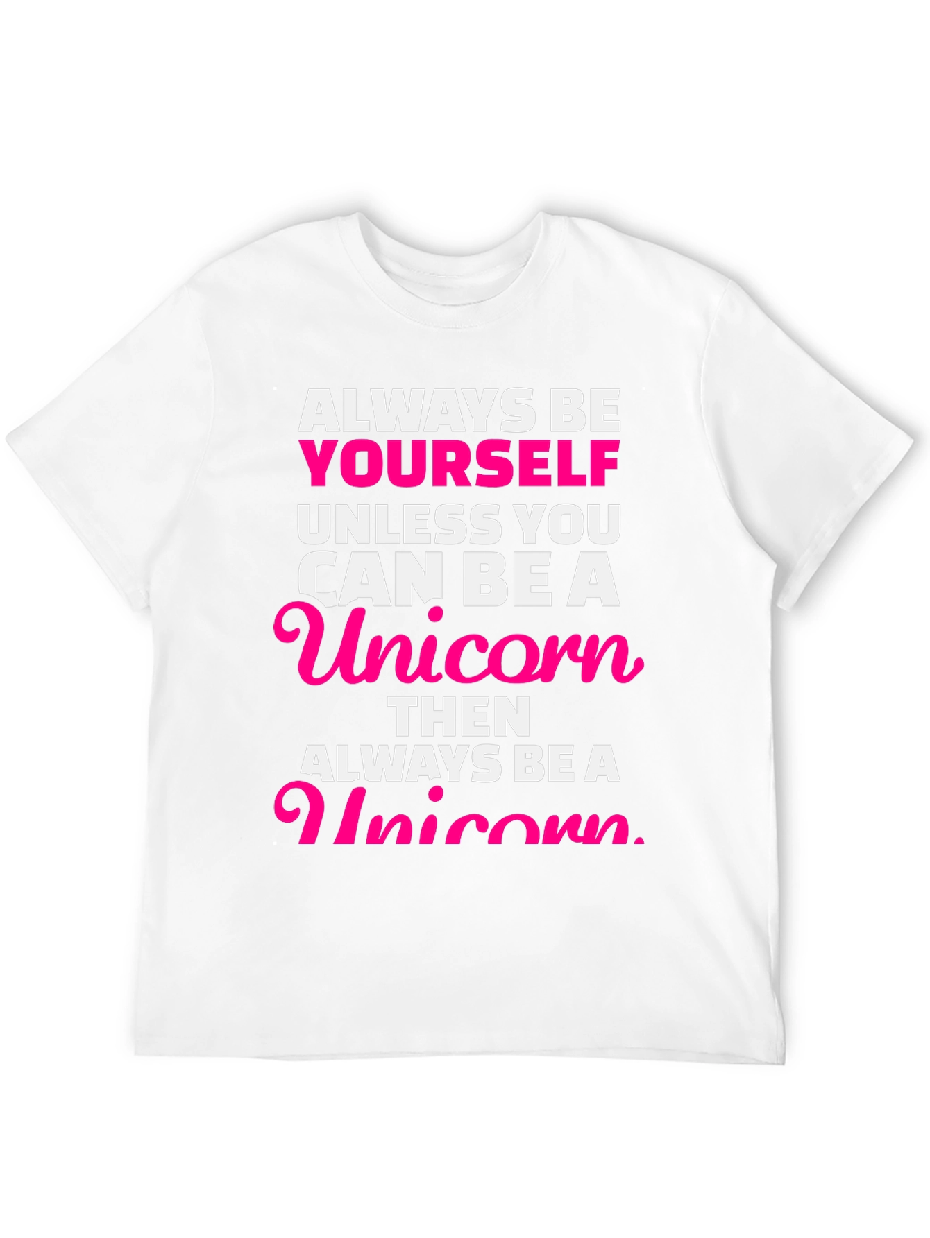 Always Be Yourself Unicorn Graphic Tee