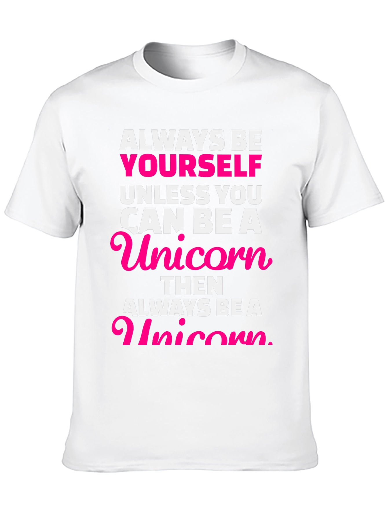 Always Be Yourself Unicorn Graphic Tee