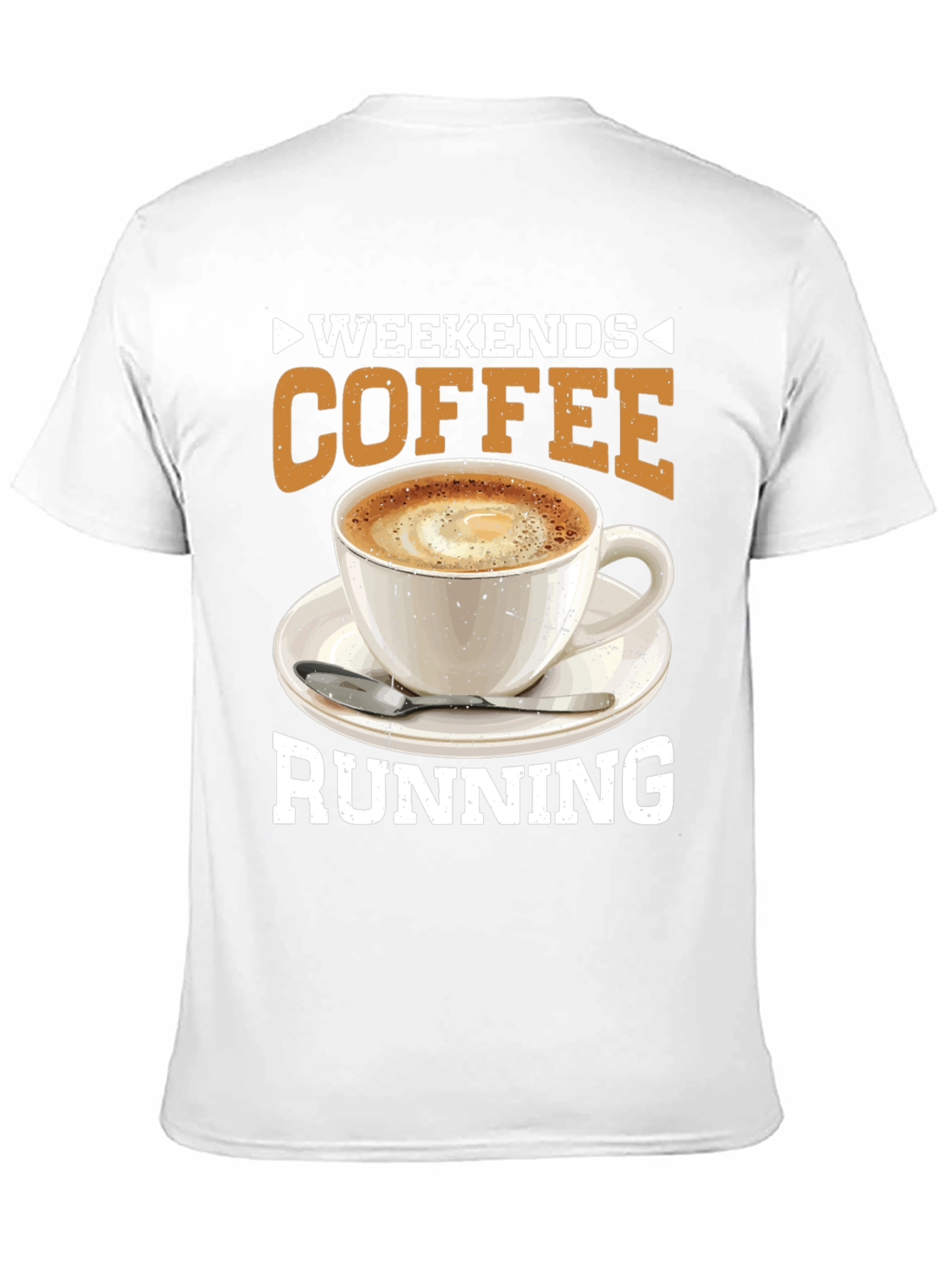 Weekends Coffee Running T-Shirt
