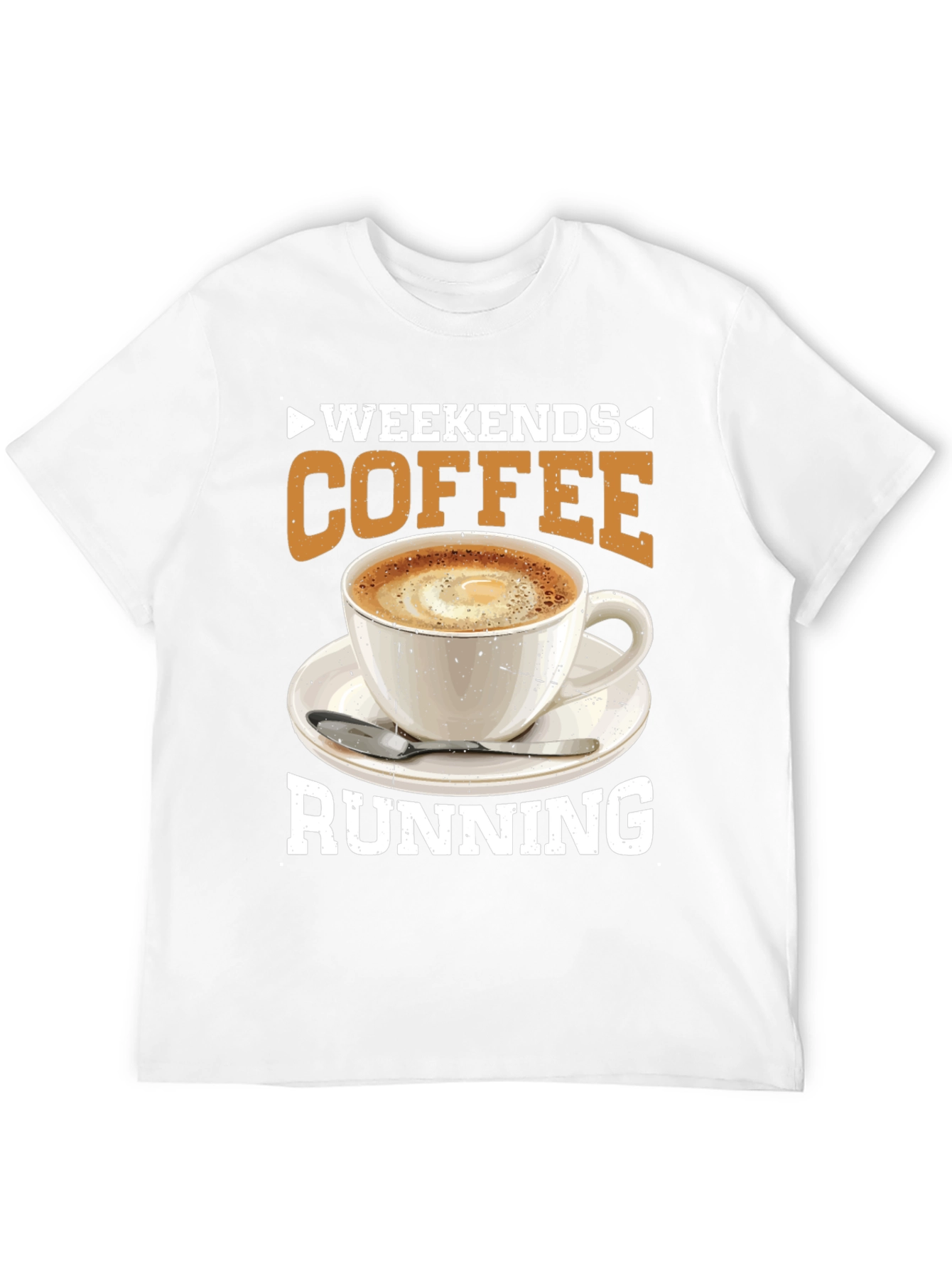 Weekends Coffee Running T-Shirt