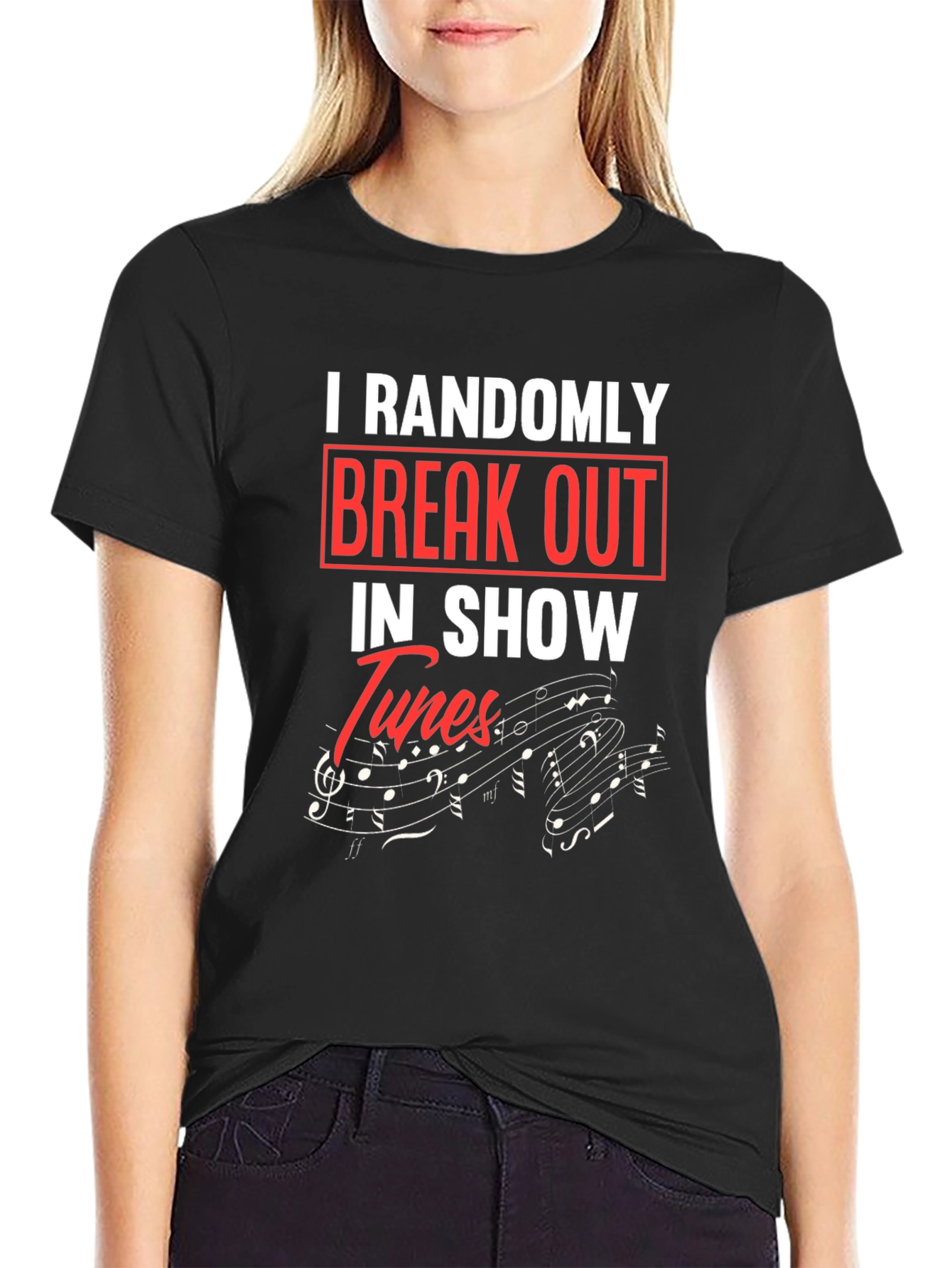 Show Tunes T-Shirt - Random Outbursts