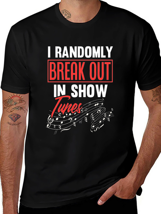 Show Tunes T-Shirt - Random Outbursts