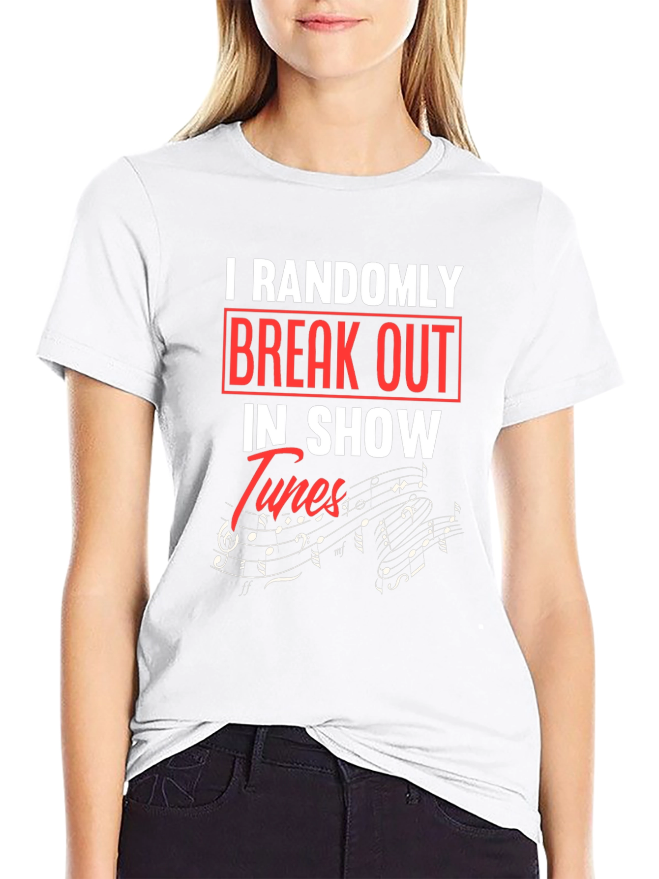 Show Tunes T-Shirt - Random Outbursts