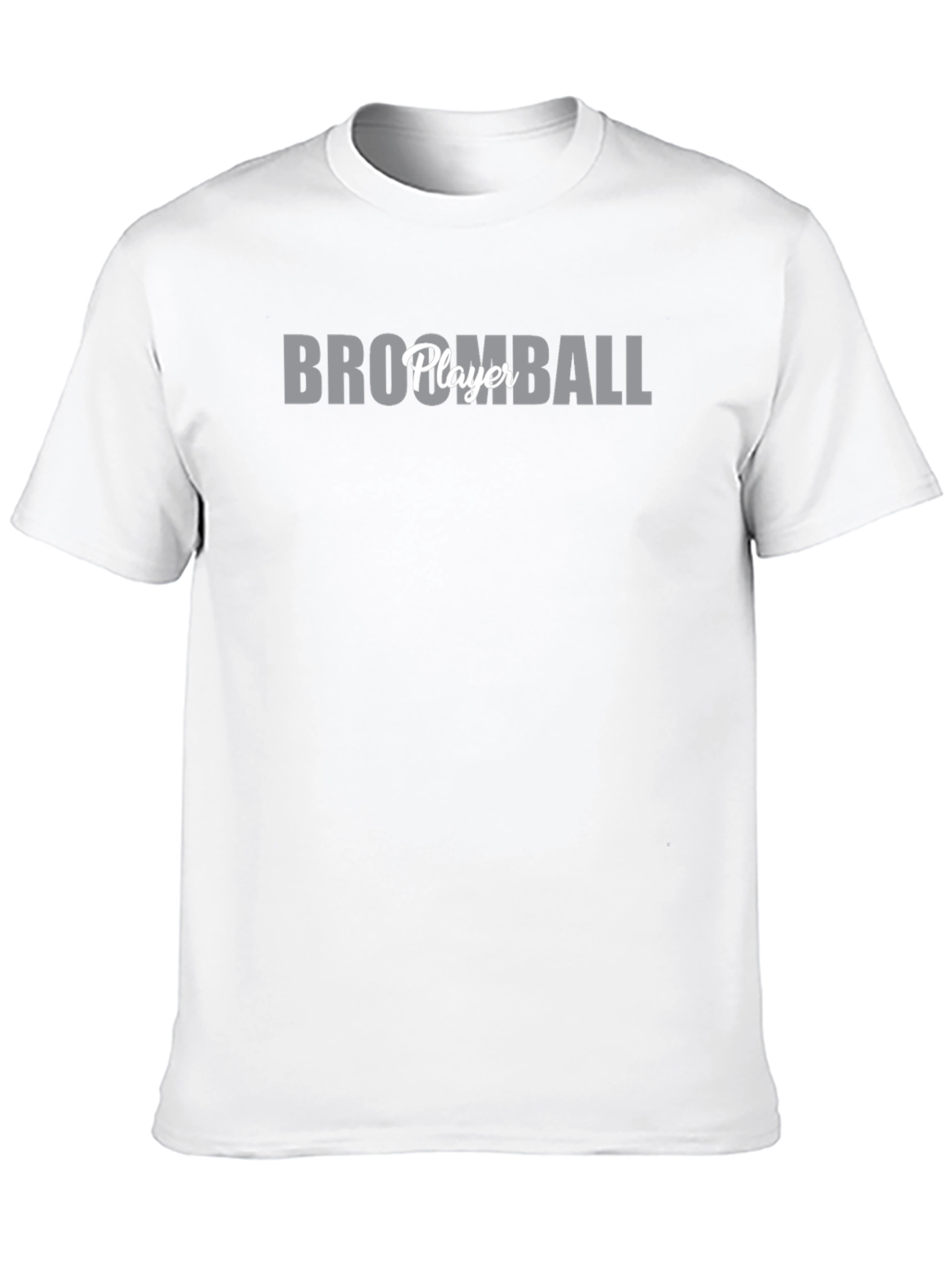 Broomball Player Graphic T-Shirt