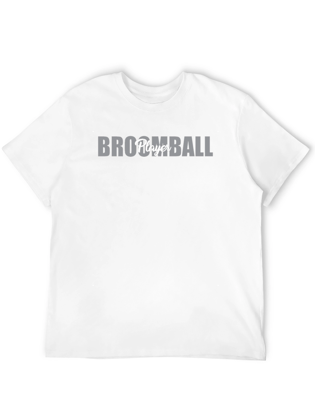 Broomball Player Graphic T-Shirt