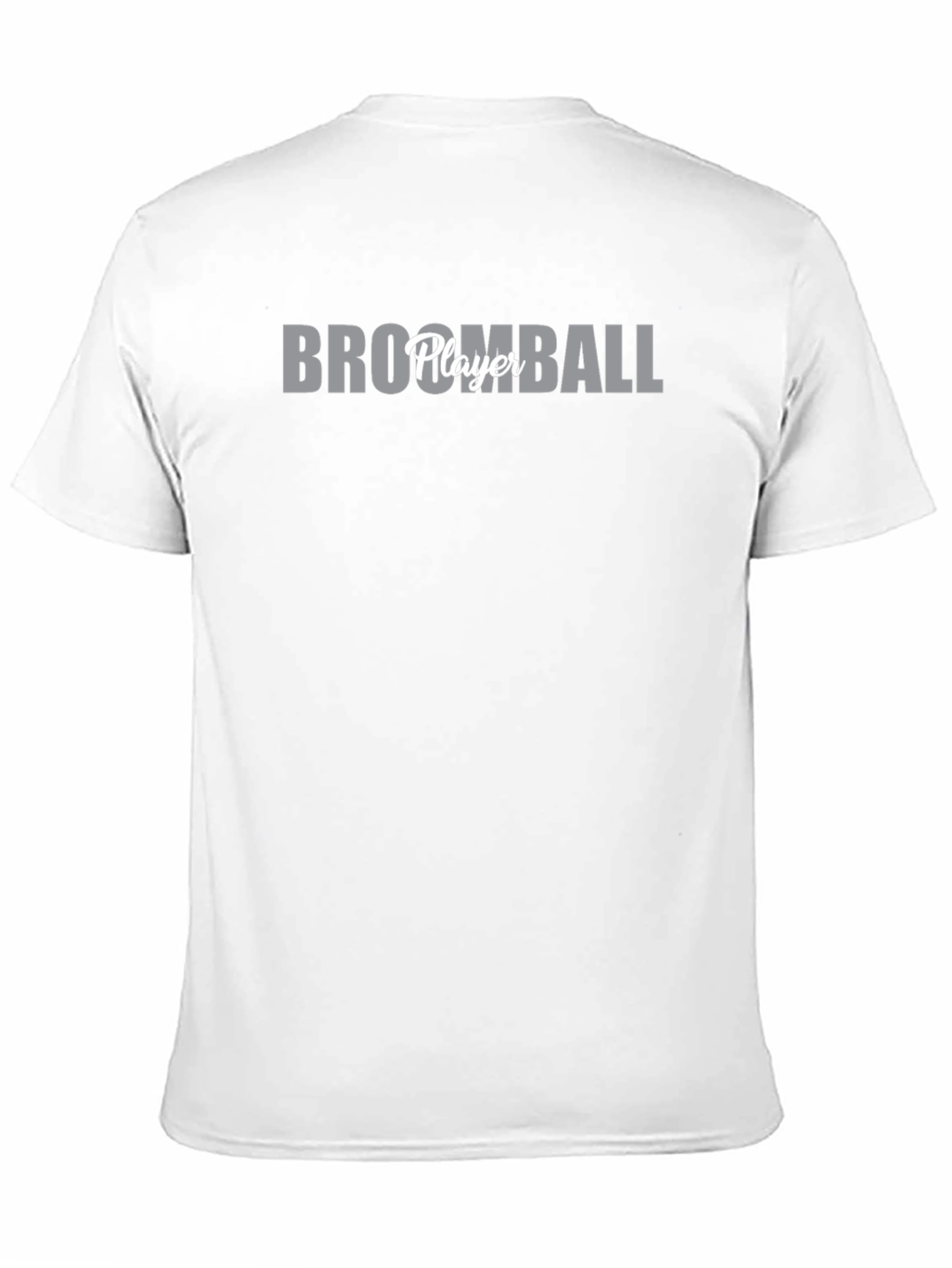 Broomball Player Graphic T-Shirt