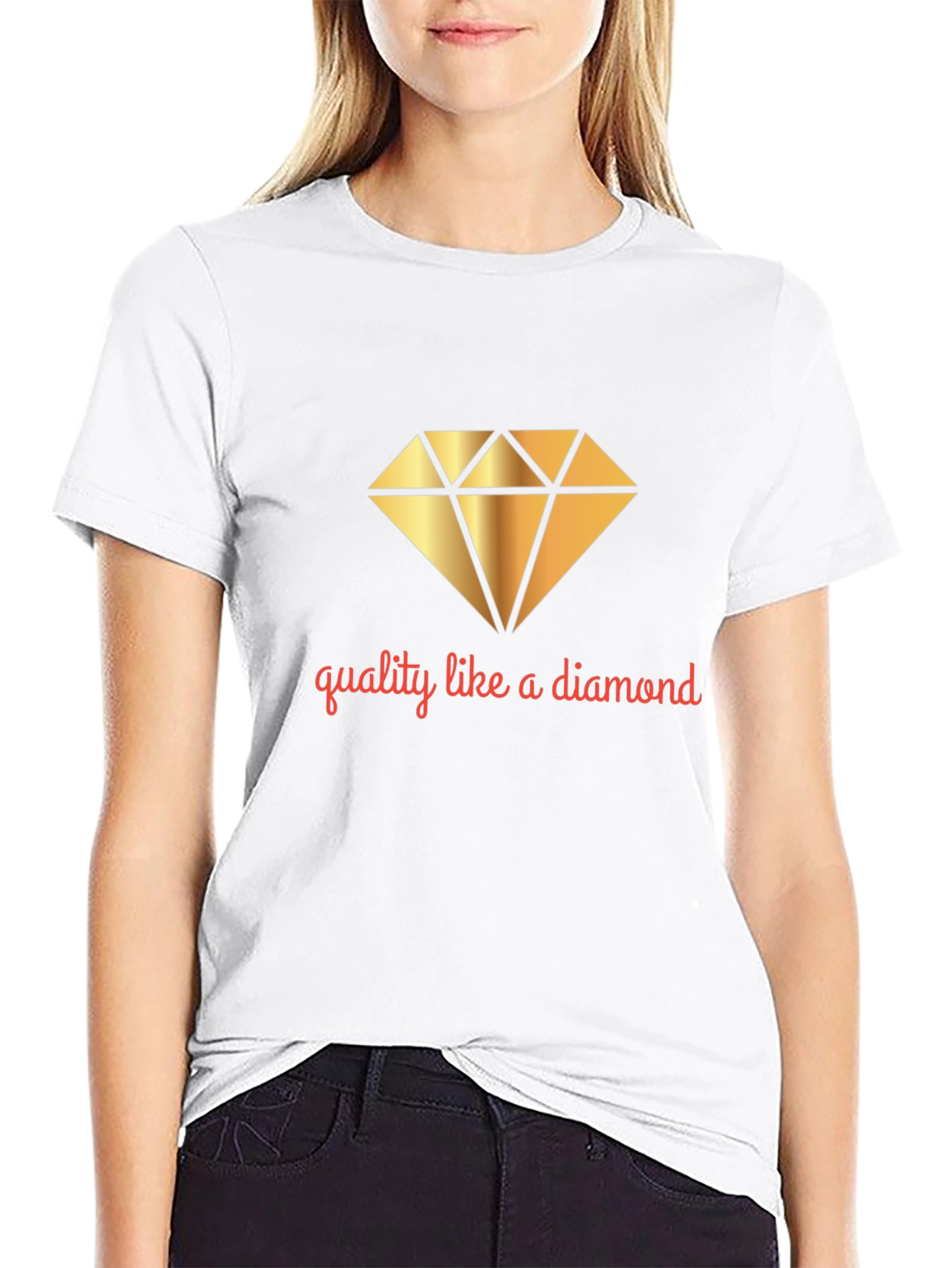 Quality Like a Diamond Graphic Tee