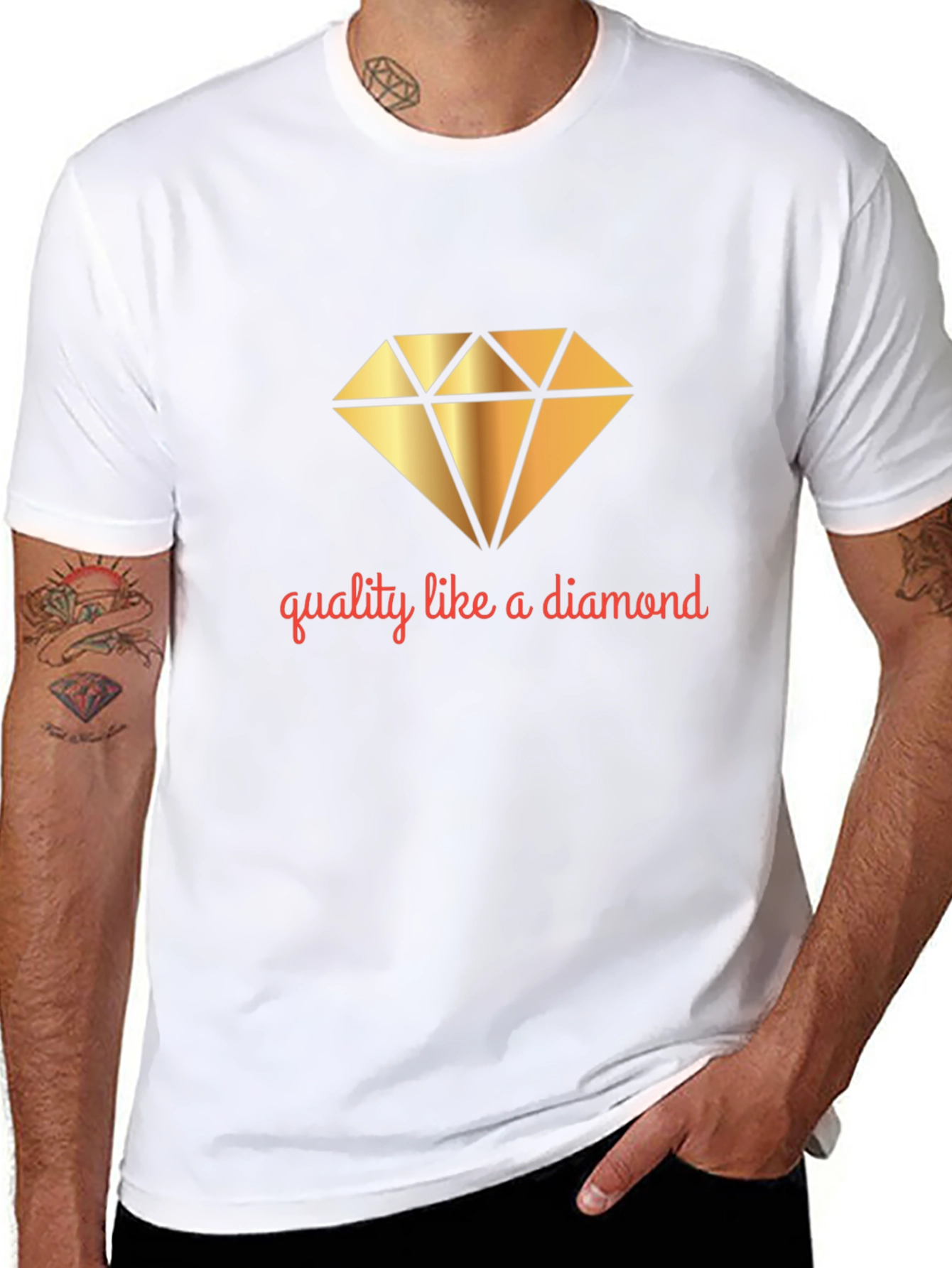 Quality Like a Diamond Graphic Tee