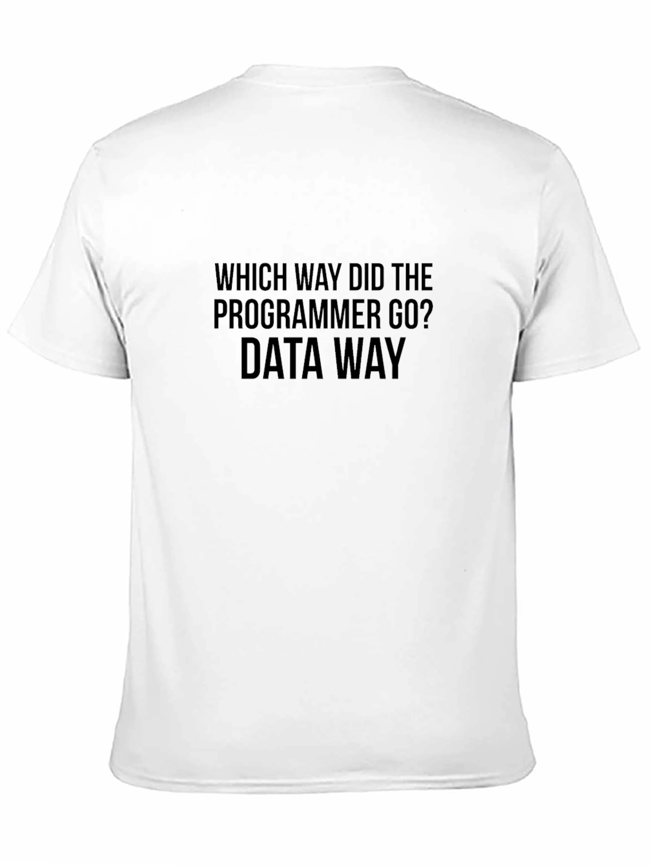 Data Way Programmer Graphic T-Shirt