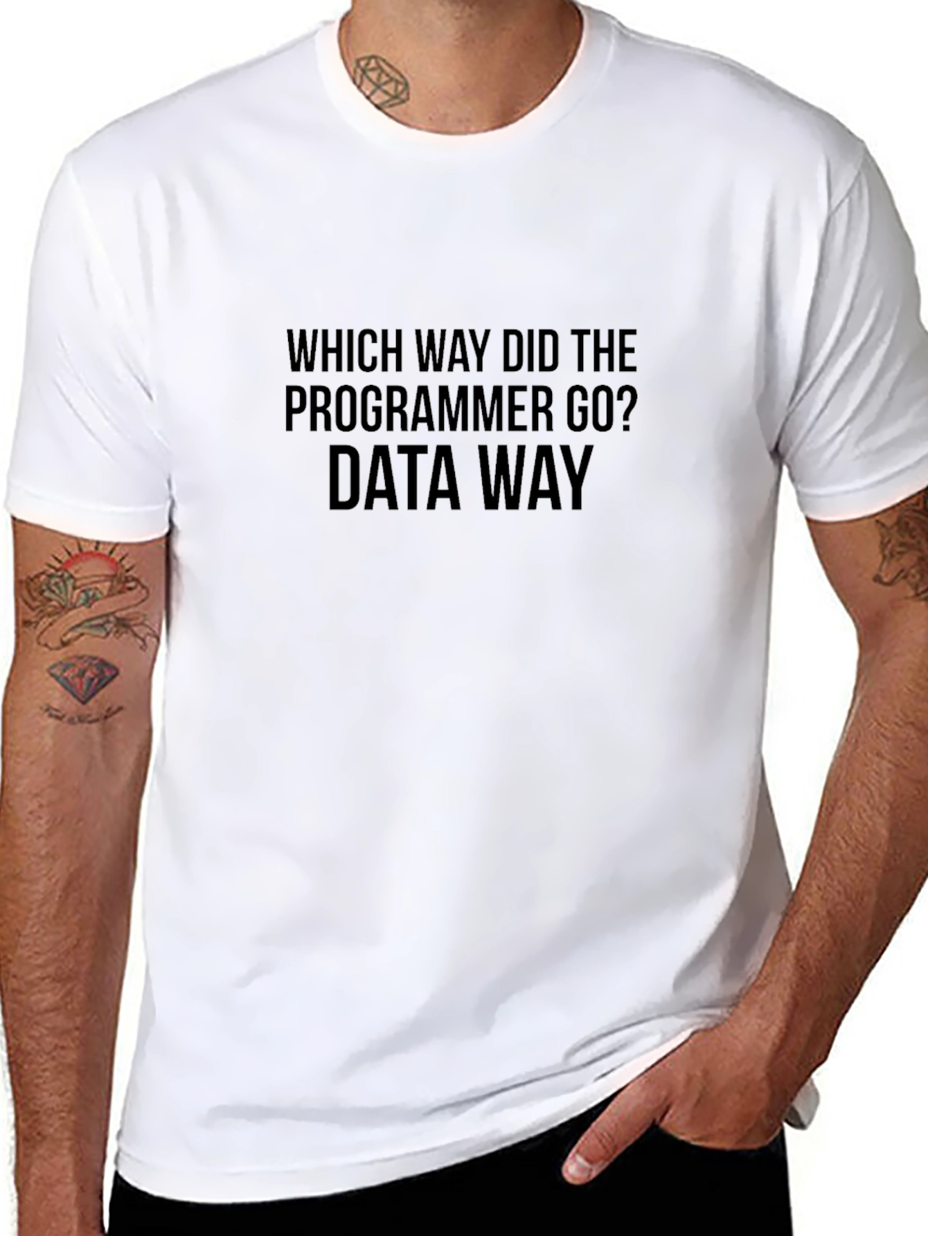 Data Way Programmer Graphic T-Shirt
