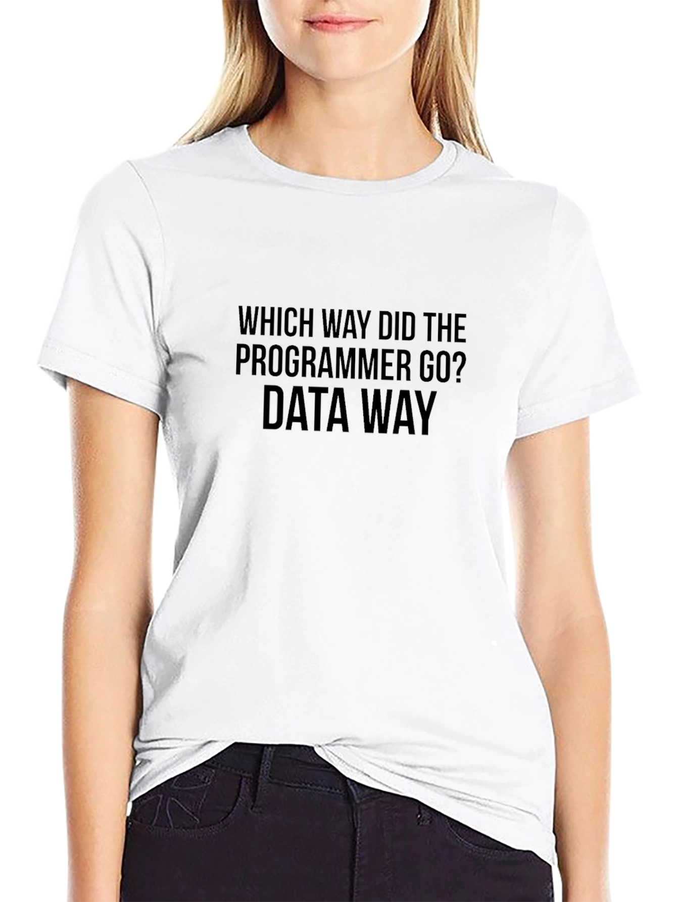Data Way Programmer Graphic T-Shirt