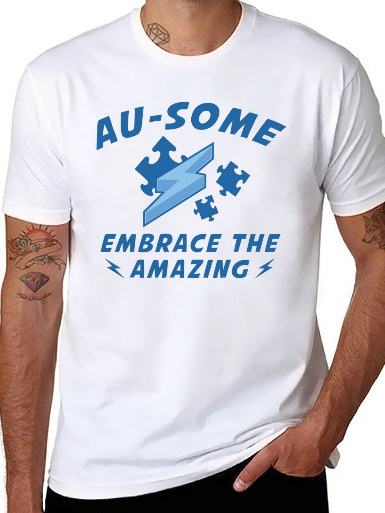 Au-Some Autism Awareness Graphic Tee