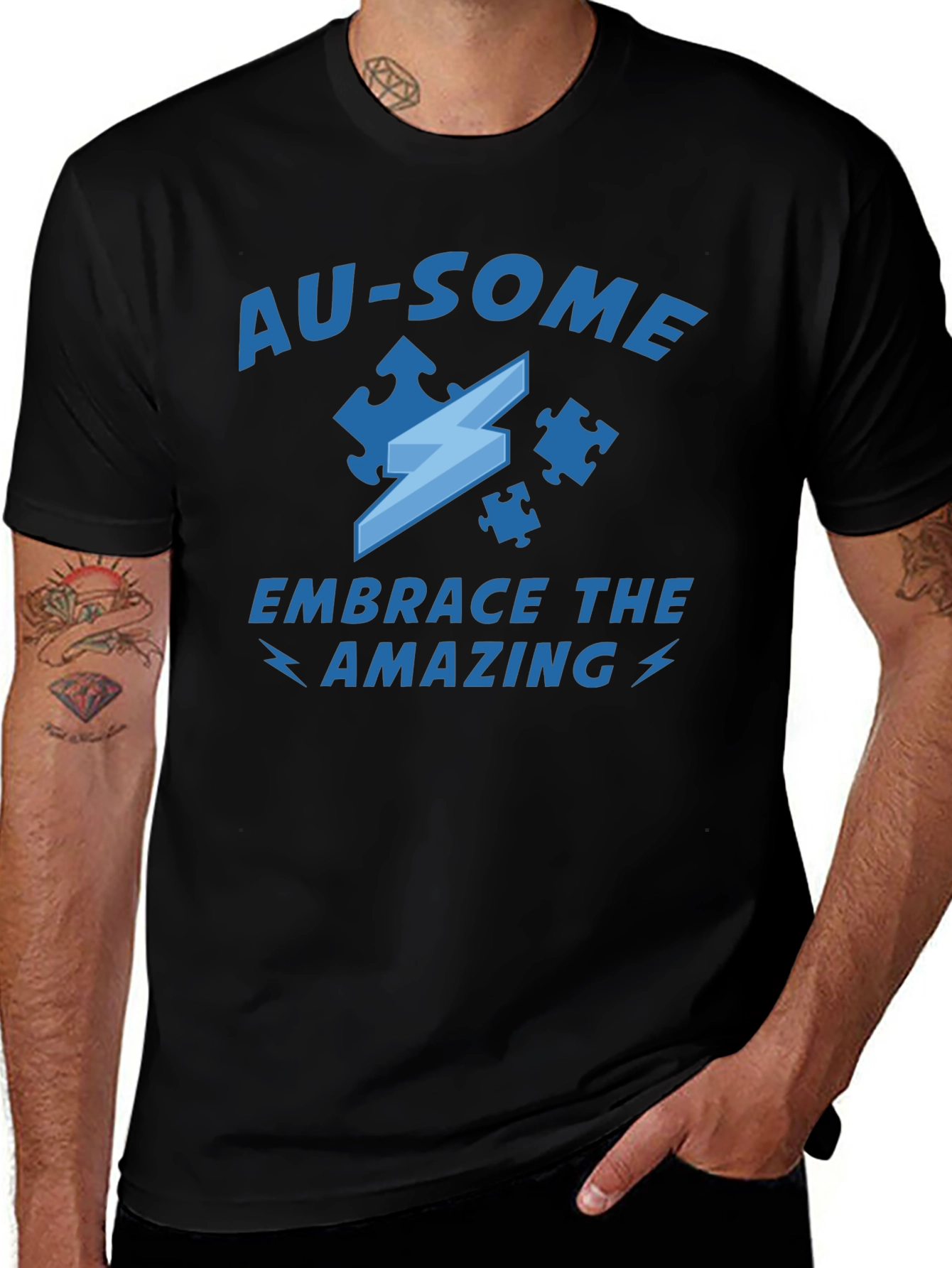 Au-Some Autism Awareness Graphic Tee
