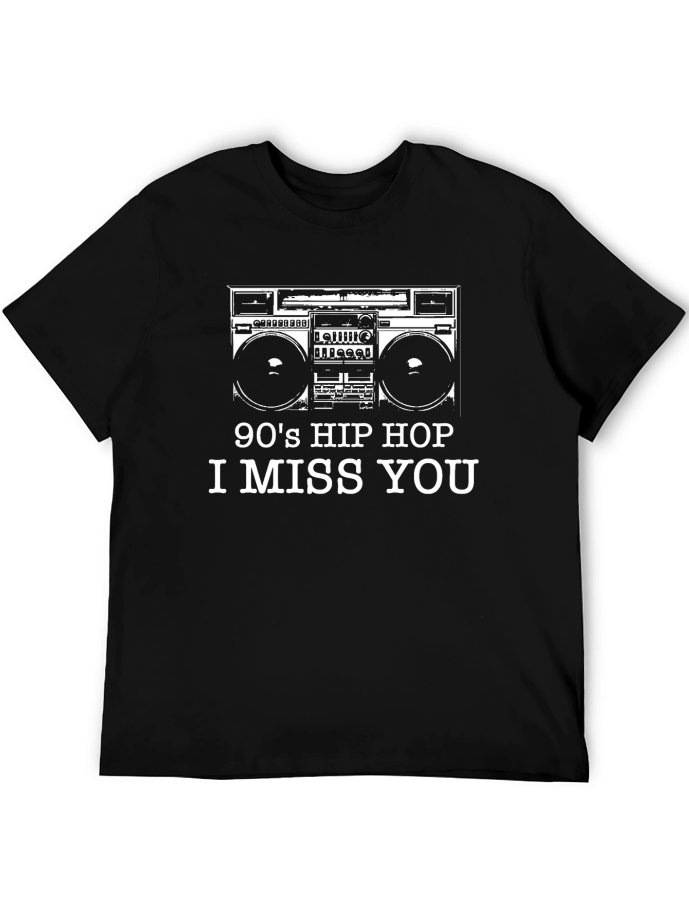 90s Hip Hop Boombox Graphic Tee
