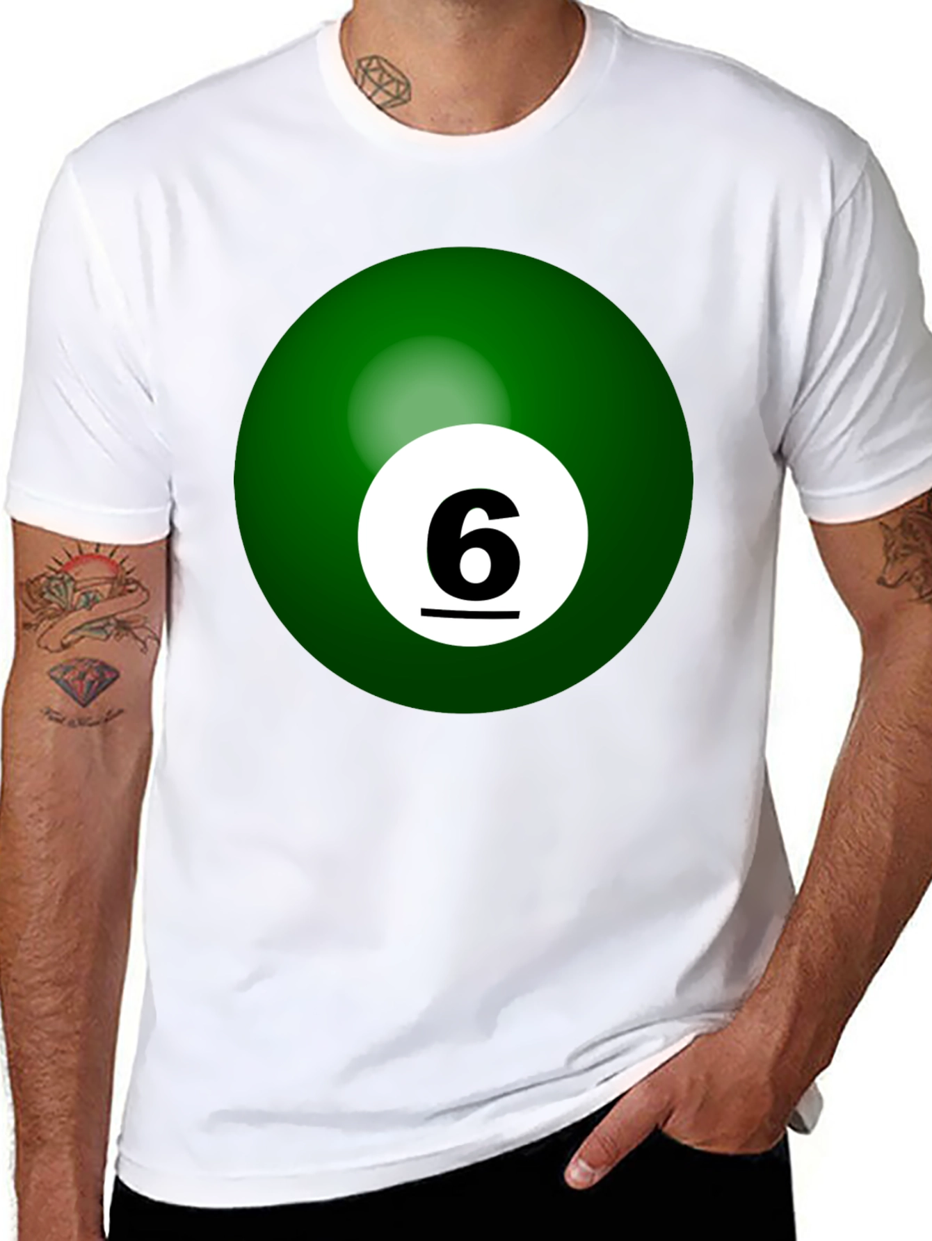 Billiard Ball 6 T-Shirt