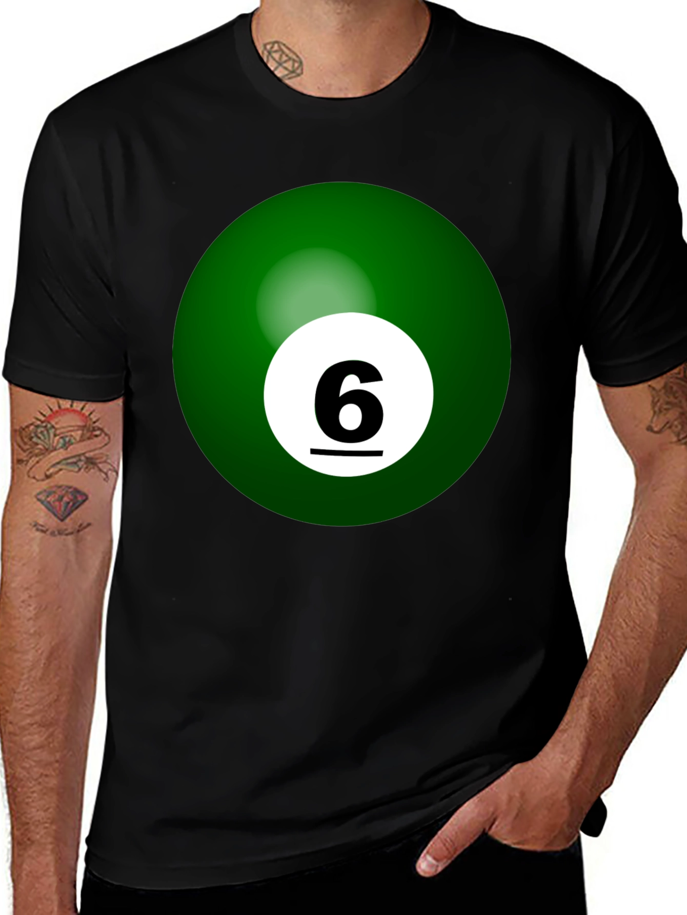 Billiard Ball 6 T-Shirt