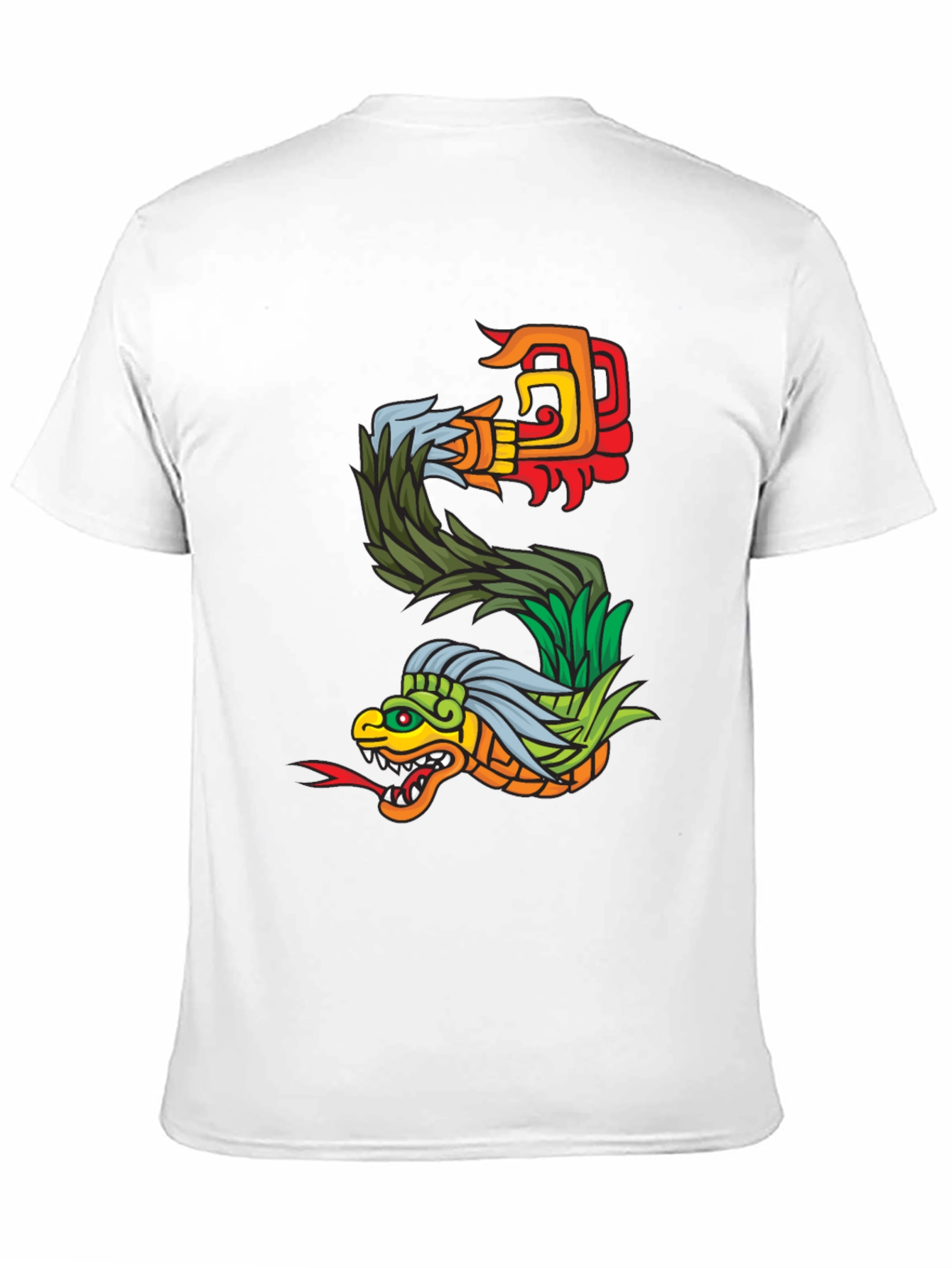Aztec Serpent T-Shirt - Bold Graphic Tee