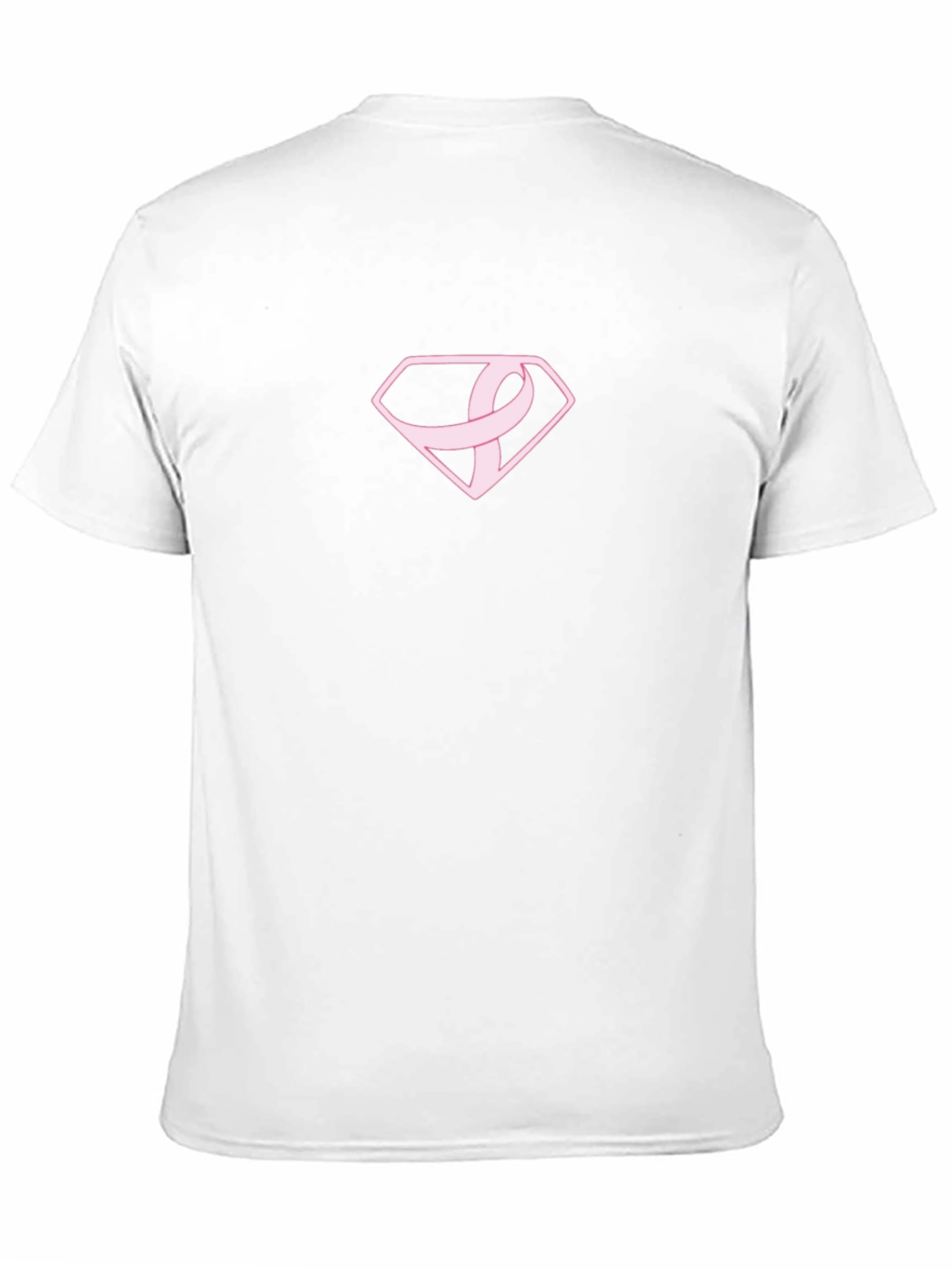 Breast Cancer Awareness T-Shirt Pink Ribbon Super Symbol