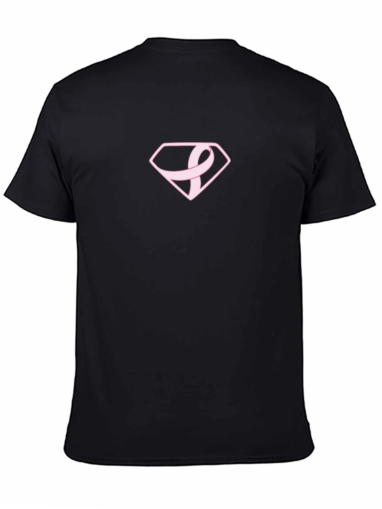 Breast Cancer Awareness T-Shirt Pink Ribbon Super Symbol