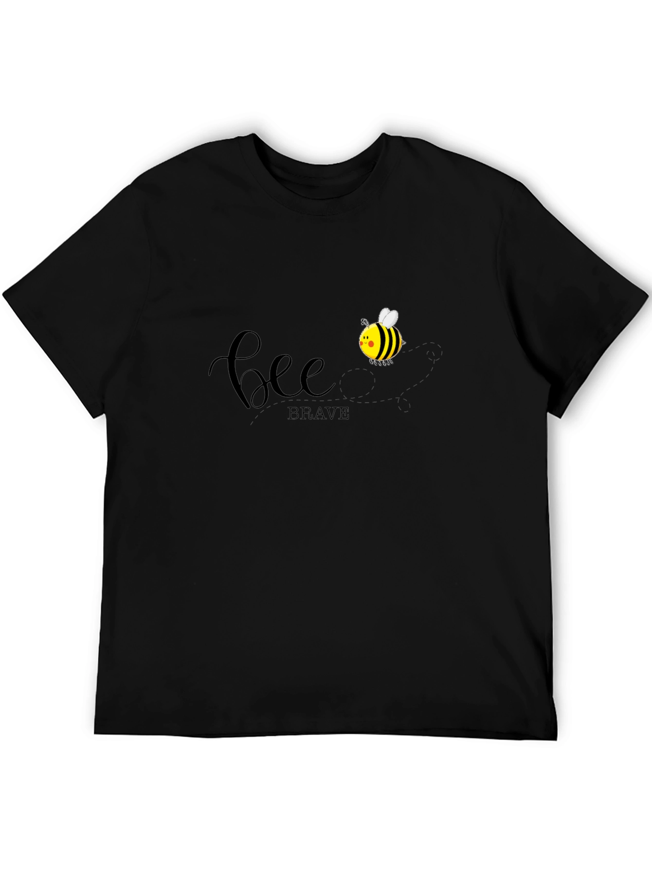 Bee Brave Graphic Tee - Unisex Cotton T-Shirt