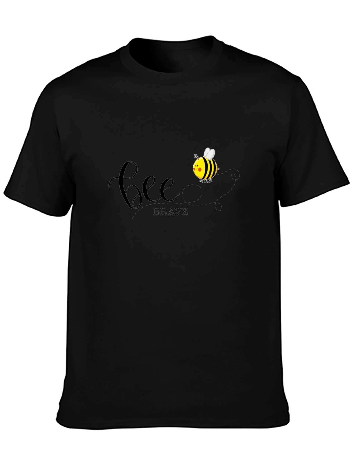 Bee Brave Graphic Tee - Unisex Cotton T-Shirt