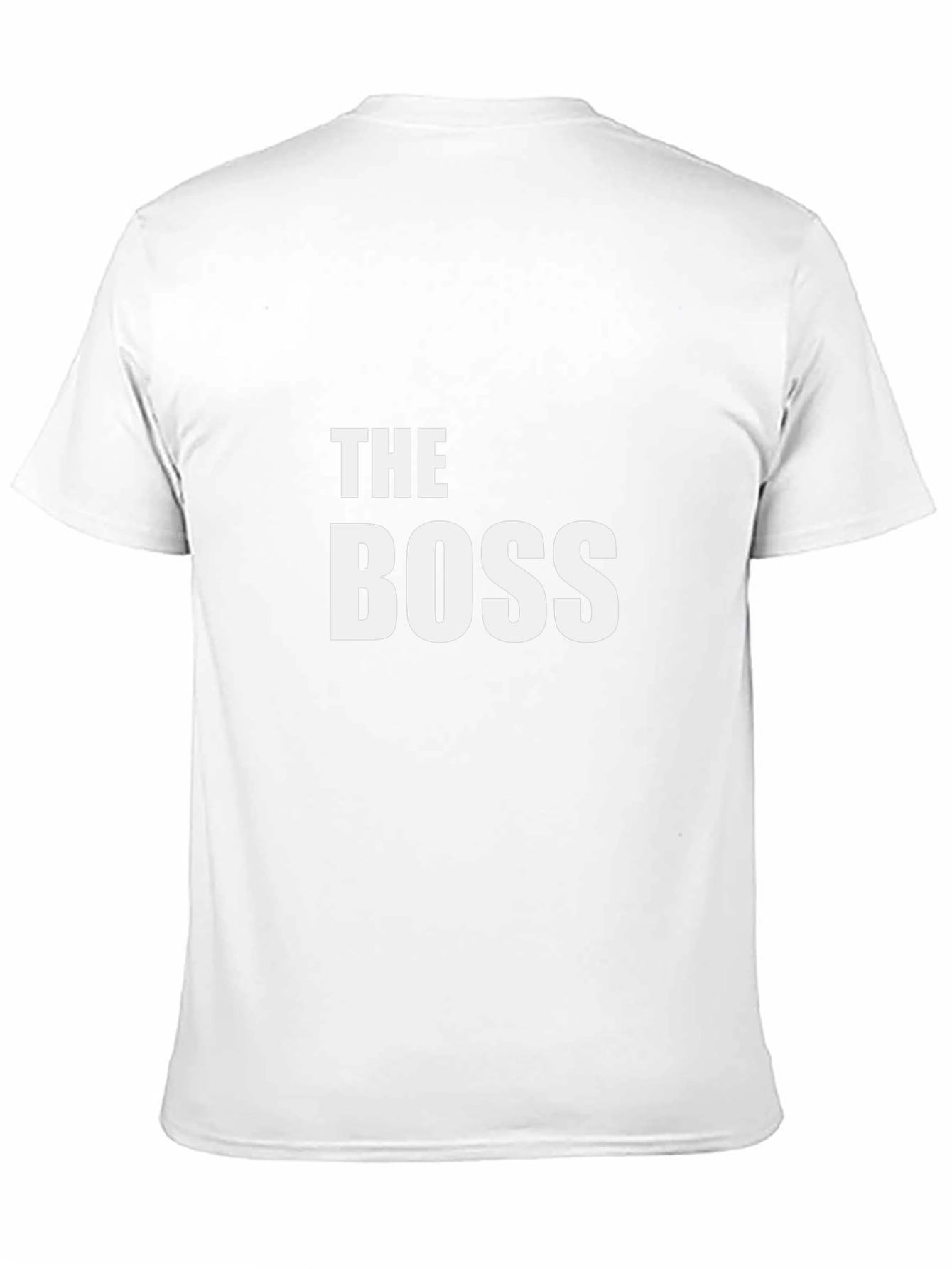 The Boss Black Graphic Tee Shirt
